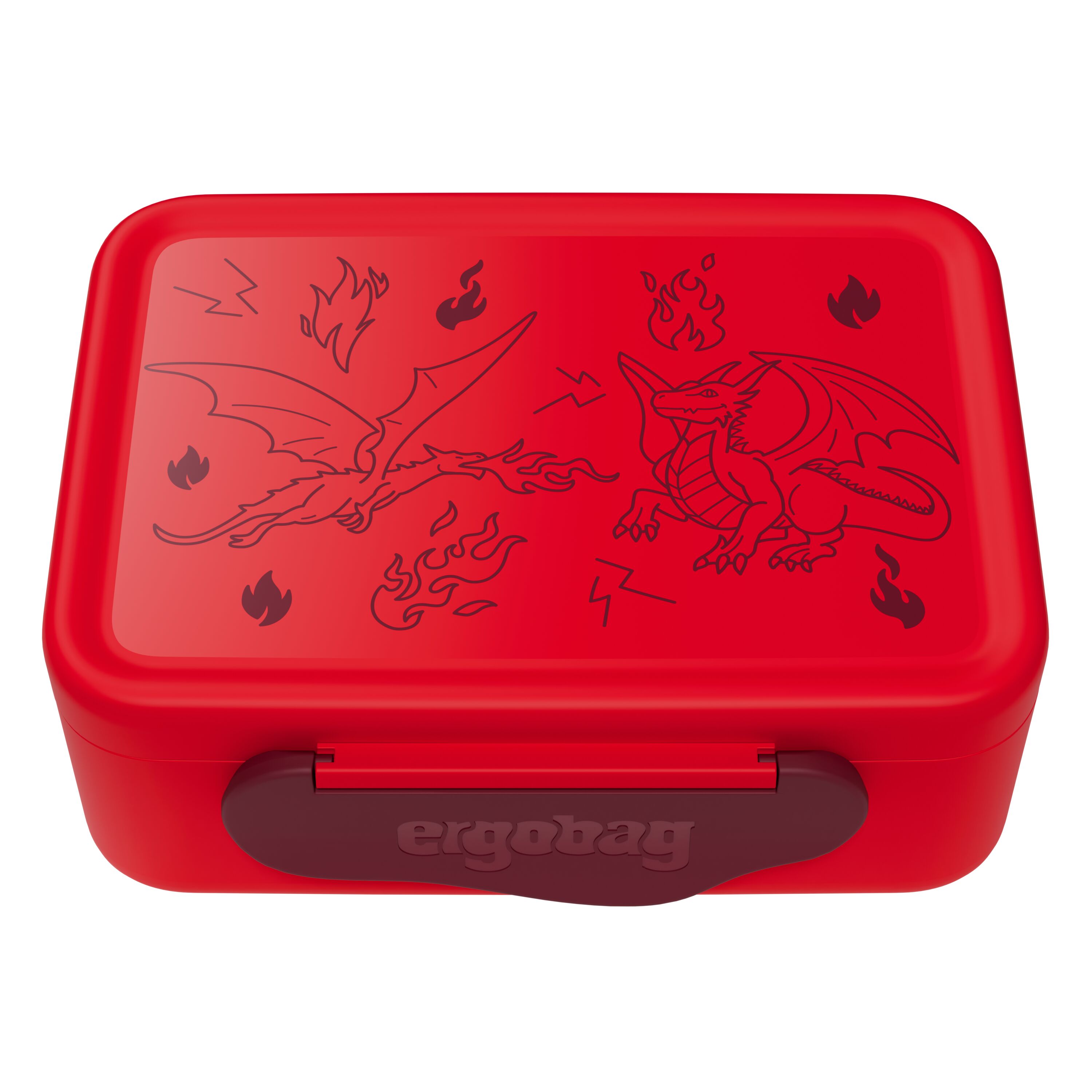 ergobag  Brotdose Drache - Kunststoff