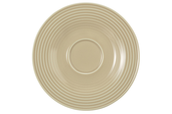 Kombiuntertasse - Beat Color Glaze Sandbeige uni