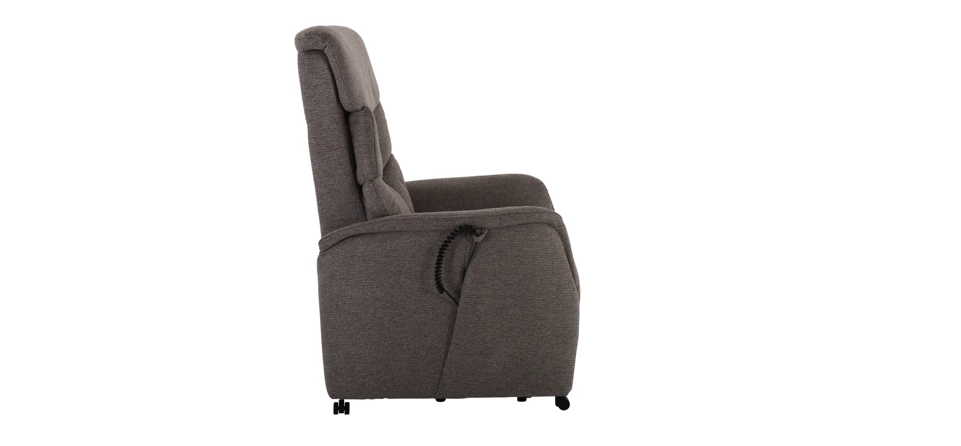 Fernsehsessel, Stoff braun/beige - Marlo