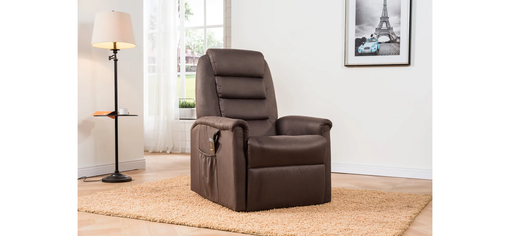 Fernsehsessel, braun - 100289