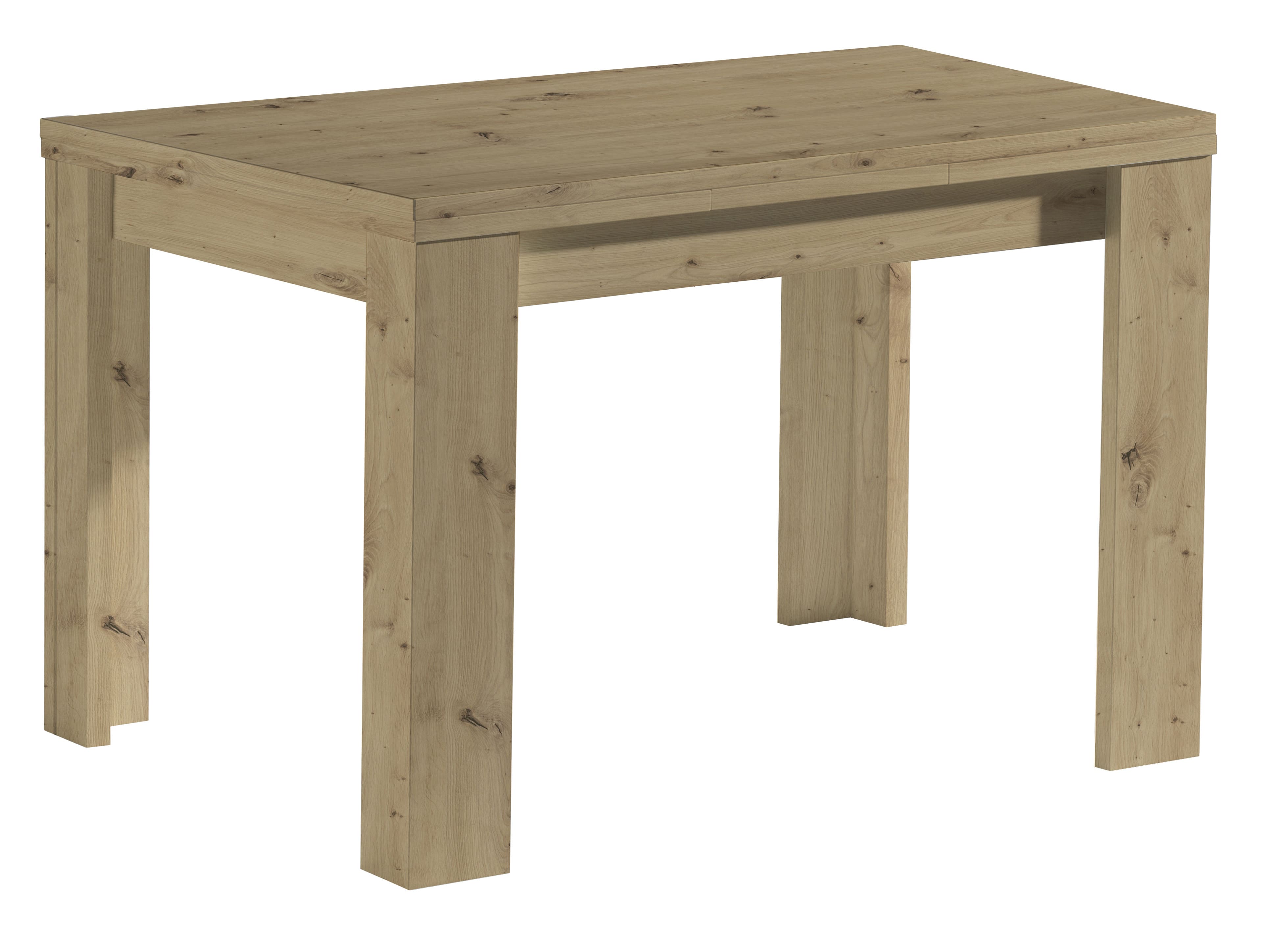 Esstisch, Asteiche Dekor, ausziehbar - Mahi