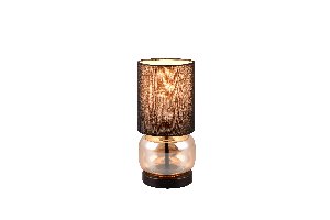 Tischleuchte Elio - glas amber, 28,5xØ13,5cm