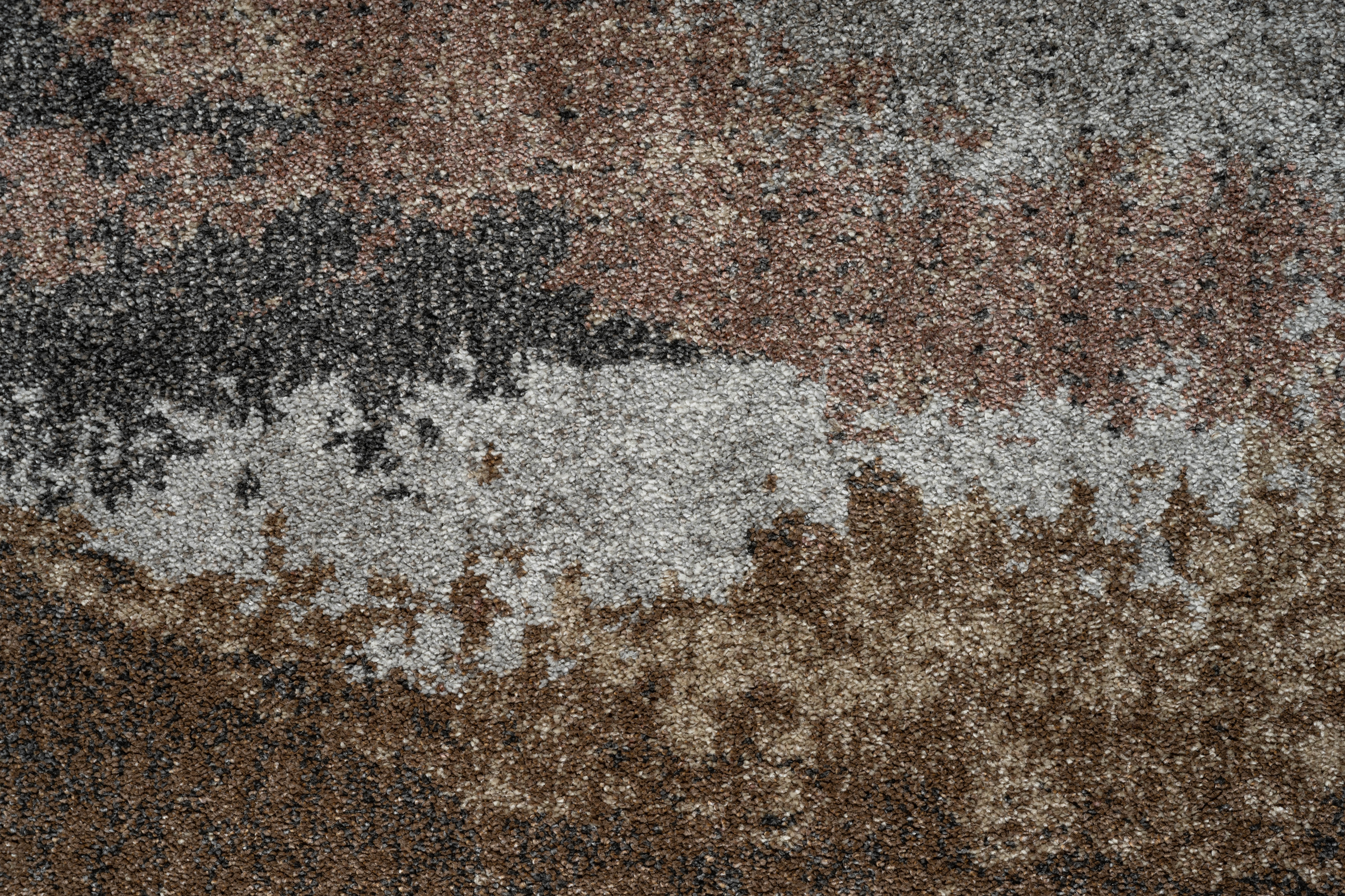 Webteppich, braun-grau-weiß, 160x230 cm - Radison