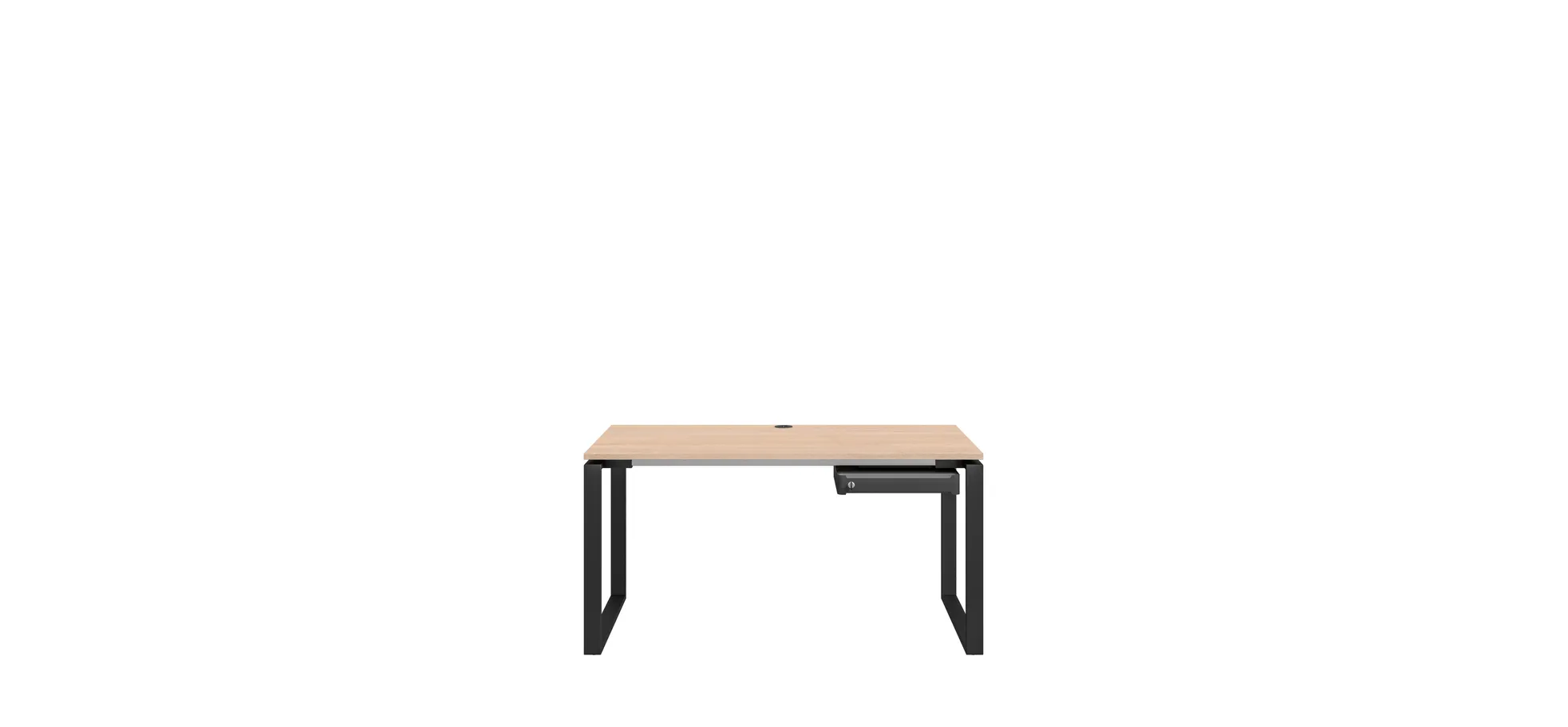 Schreibtisch - L. ca. 140 cm , Graphit