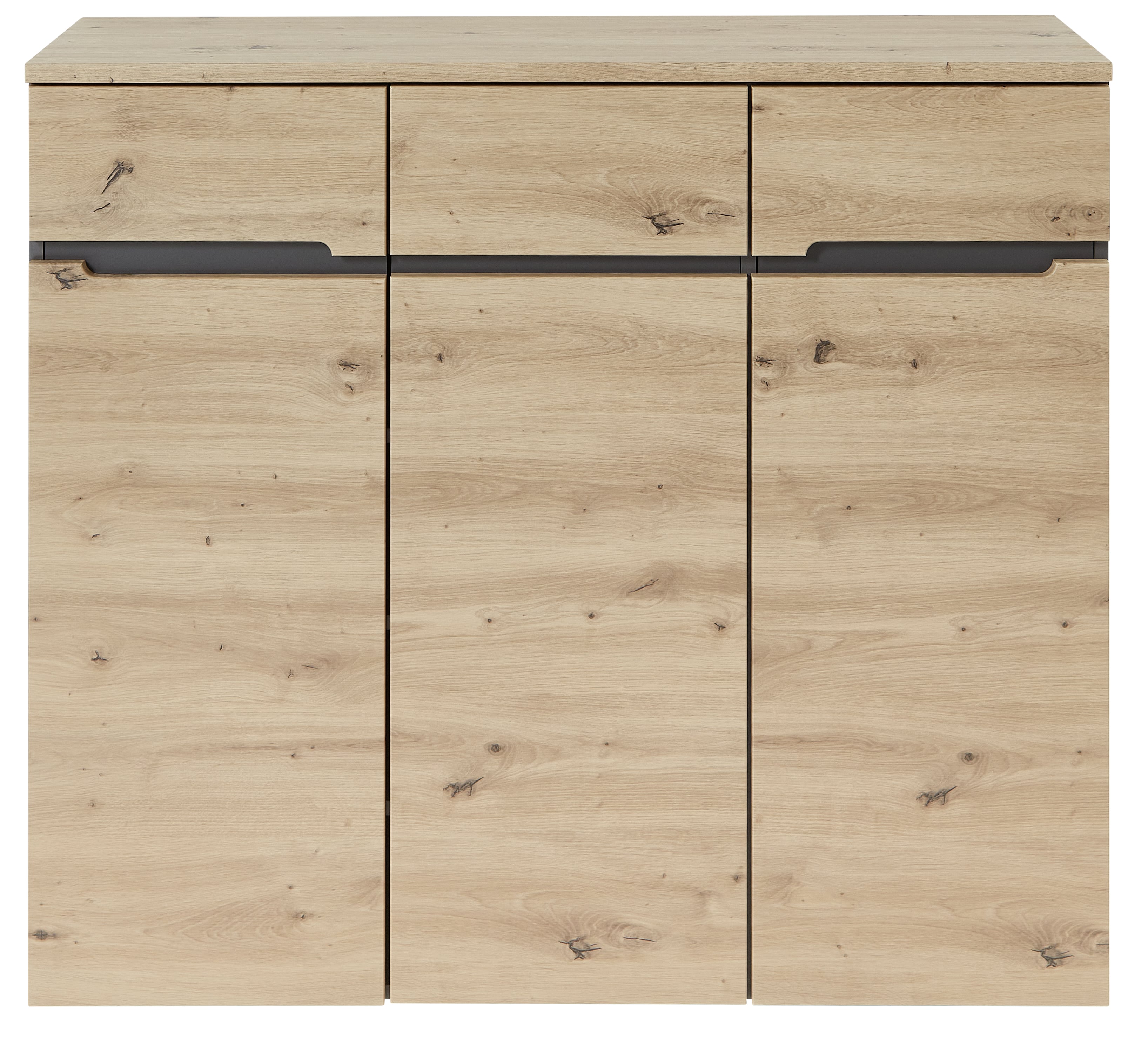 Schuhschrank, Artisan Eiche MDF - Ilario