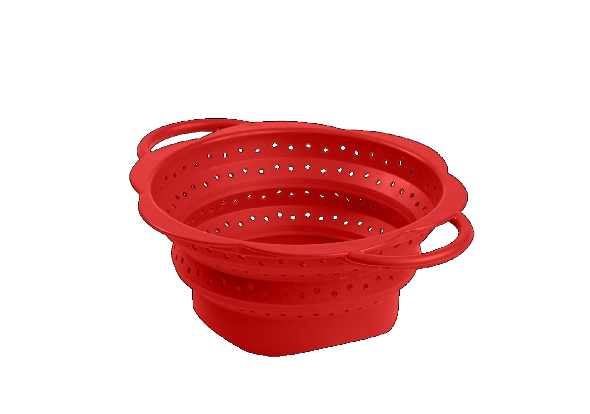 Faltsieb S - rot