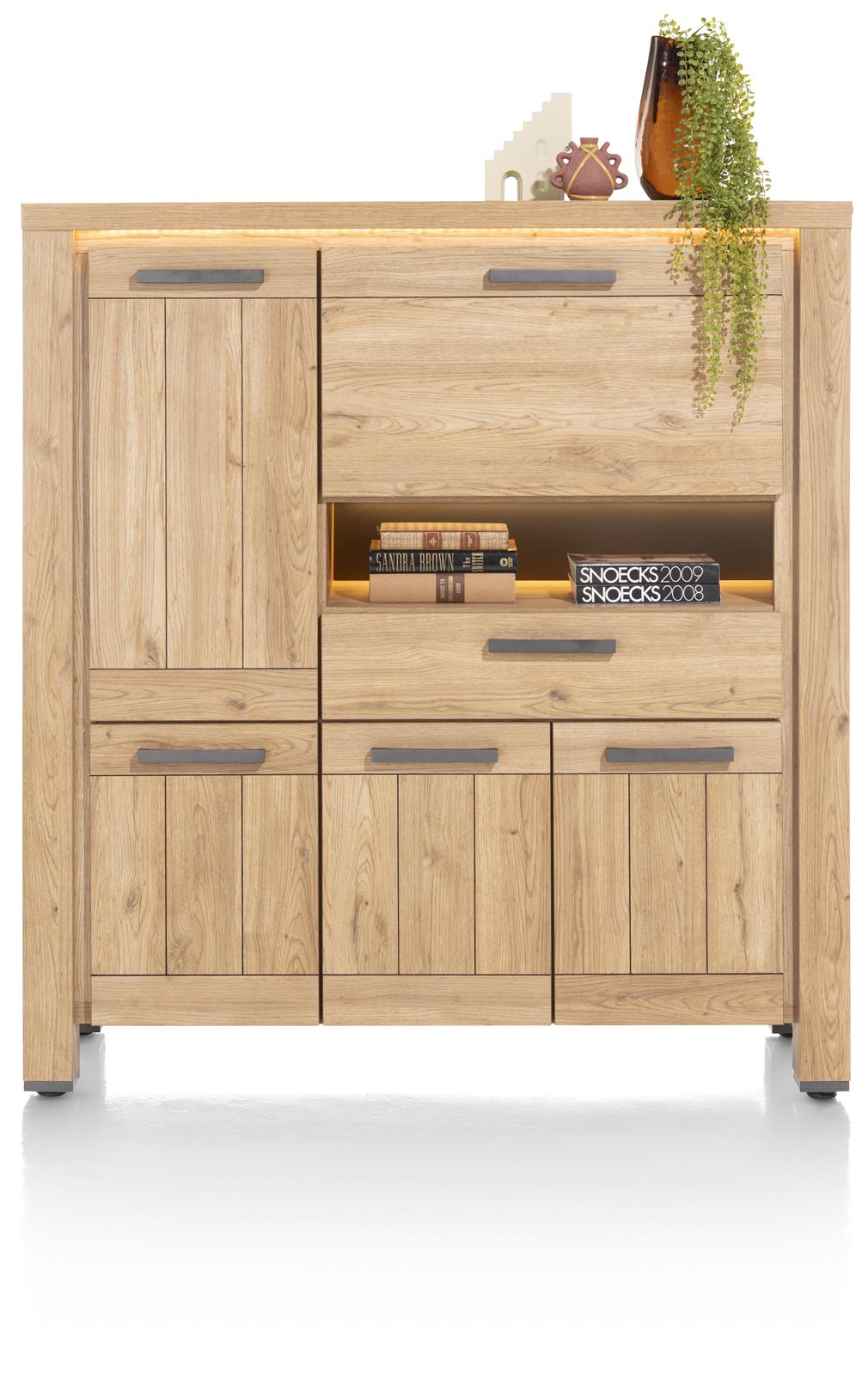 Highboard, Eiche - Delmonte