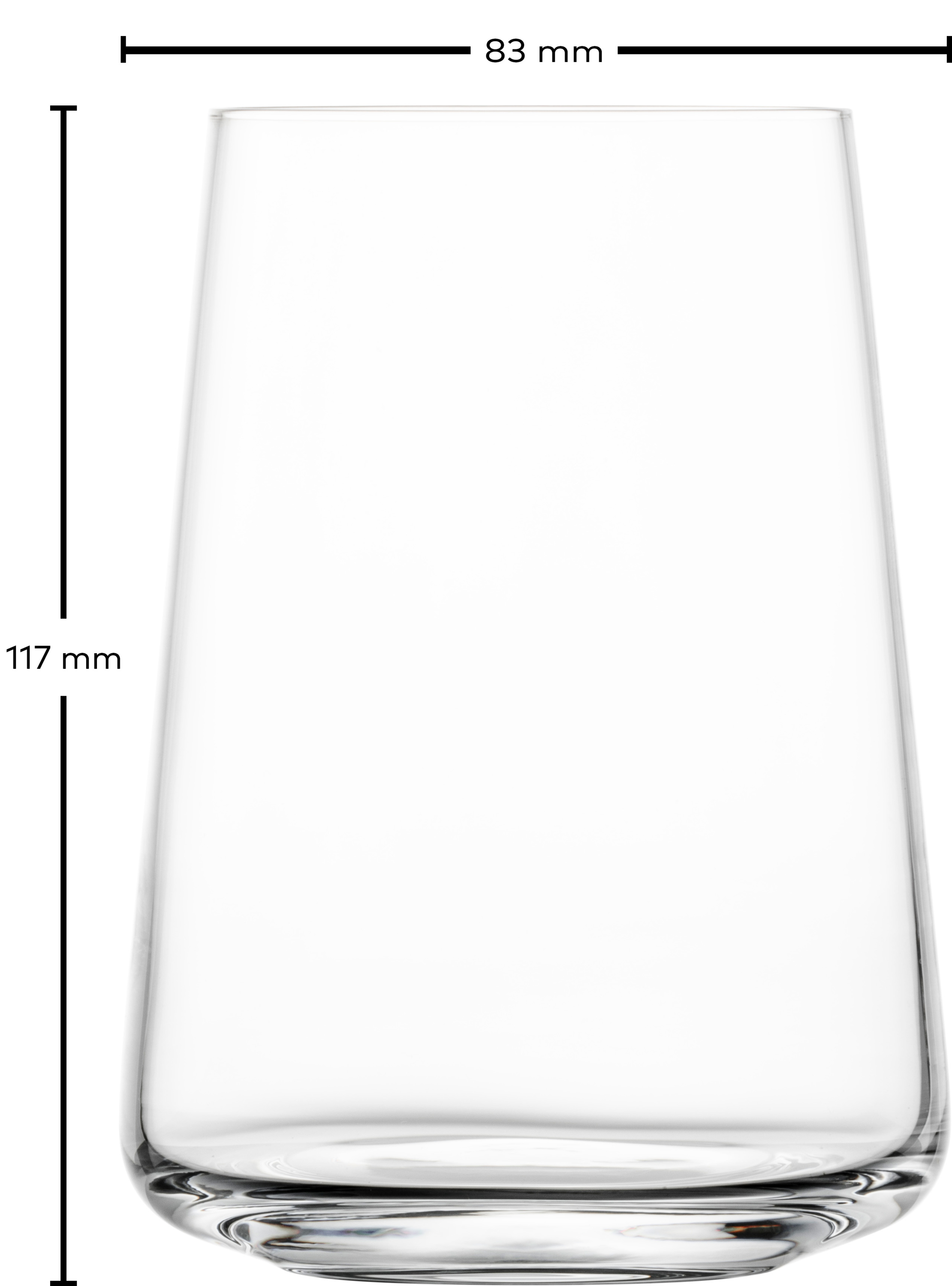Allroundglas MIOVINO 425ml - 4-er Set