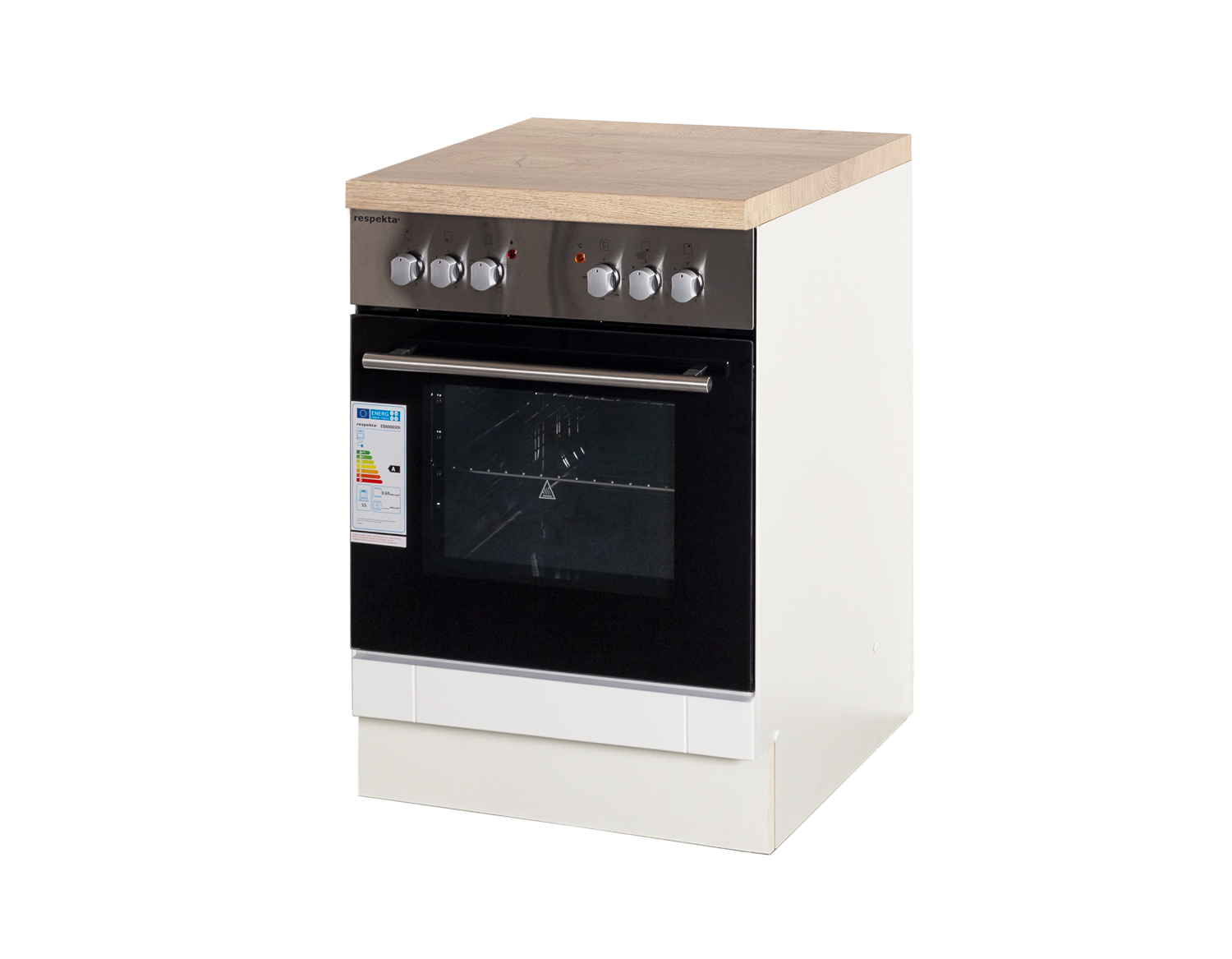Herdumbauschrank, 60 cm breit, mit Sockel - Matrix