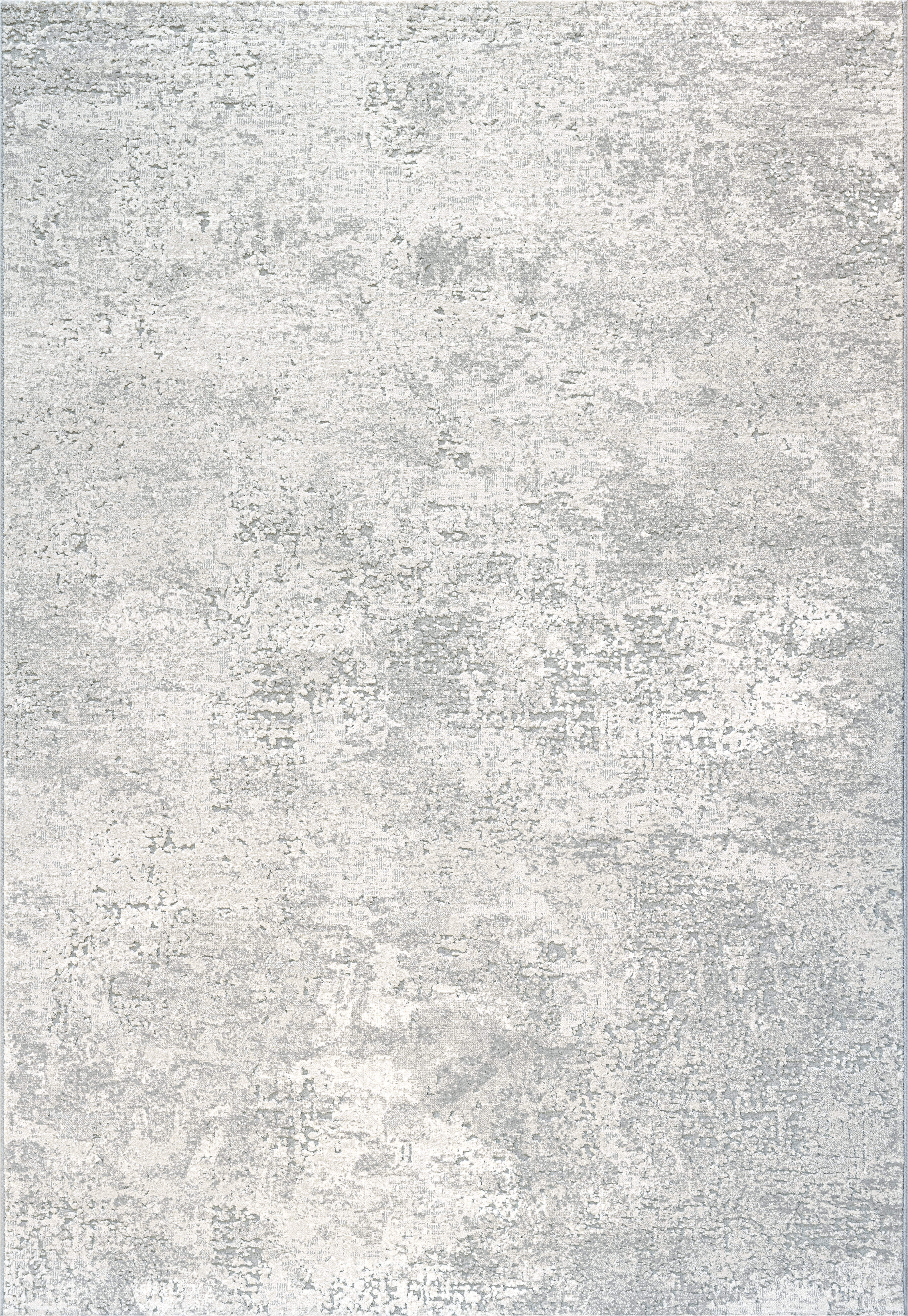 Webteppich, weiß-grau-braun, 80x150 cm - Ranyon