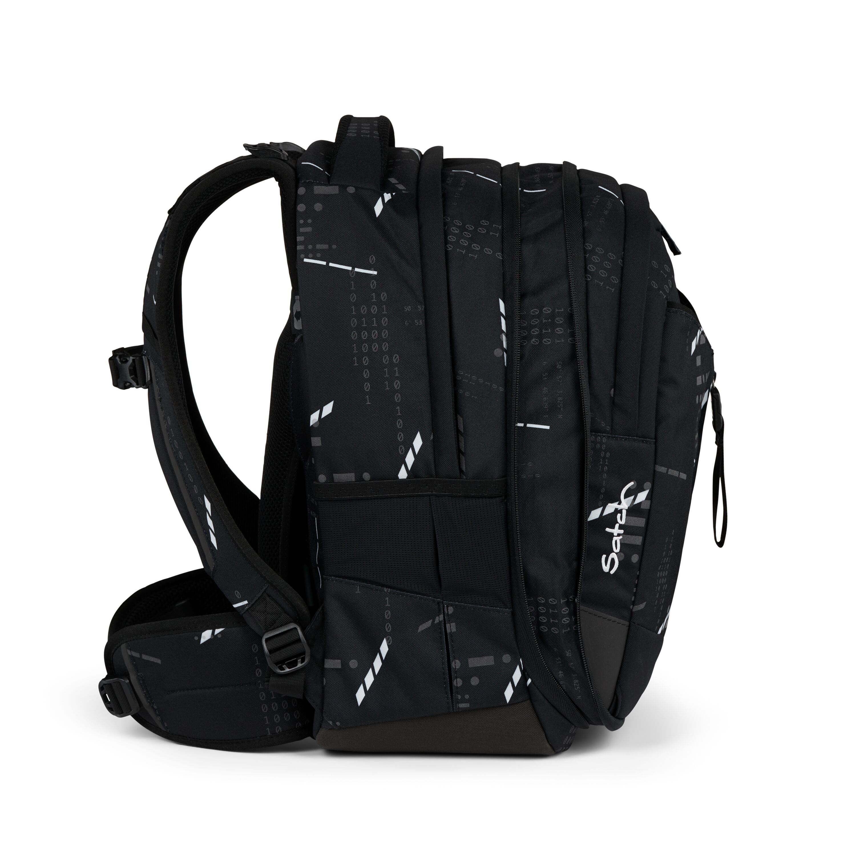 Schulrucksack Ninja Matrix - schwarz