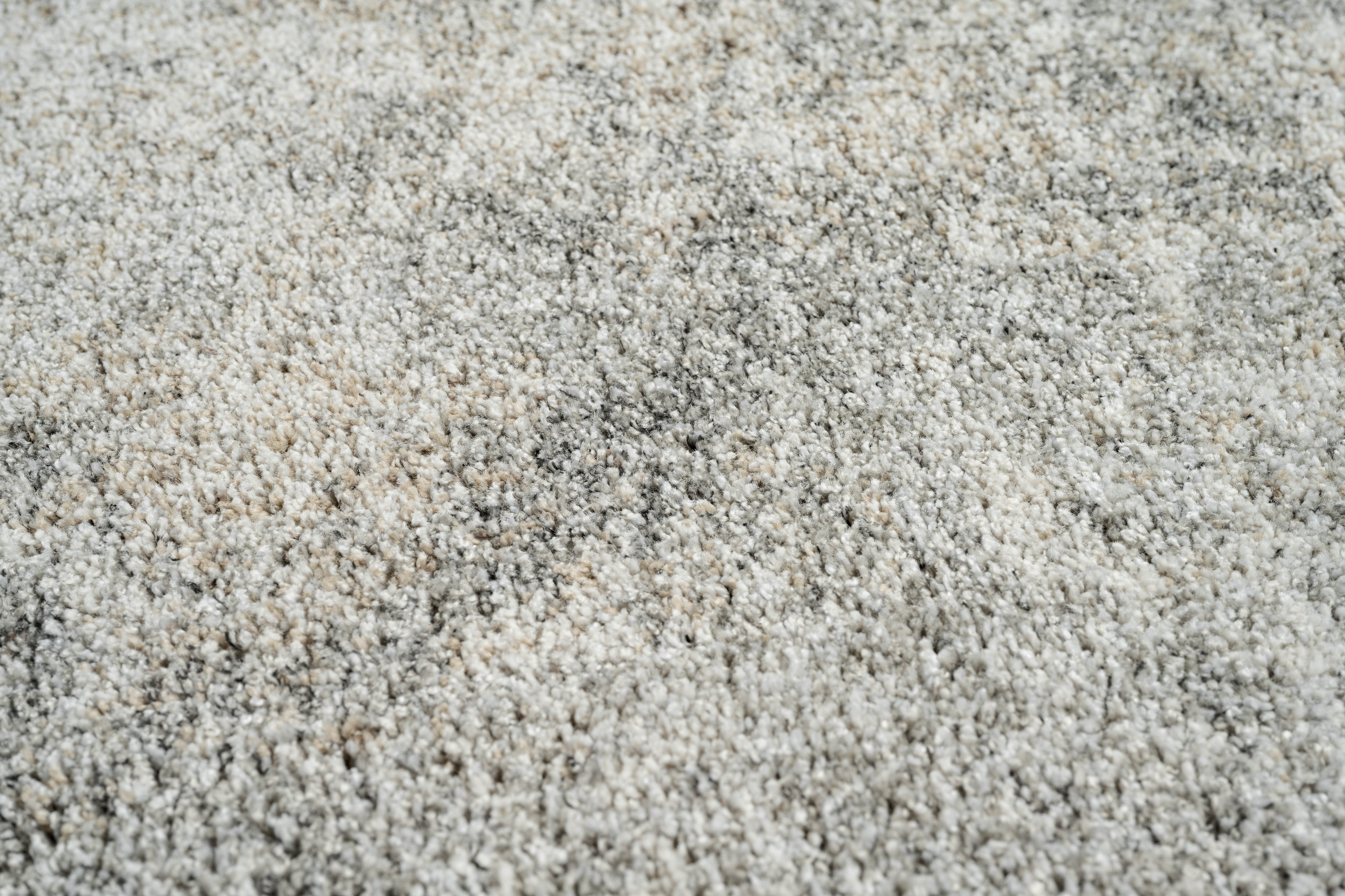 Webteppich, weiß-grau-braun, 80x150 cm - Rehari