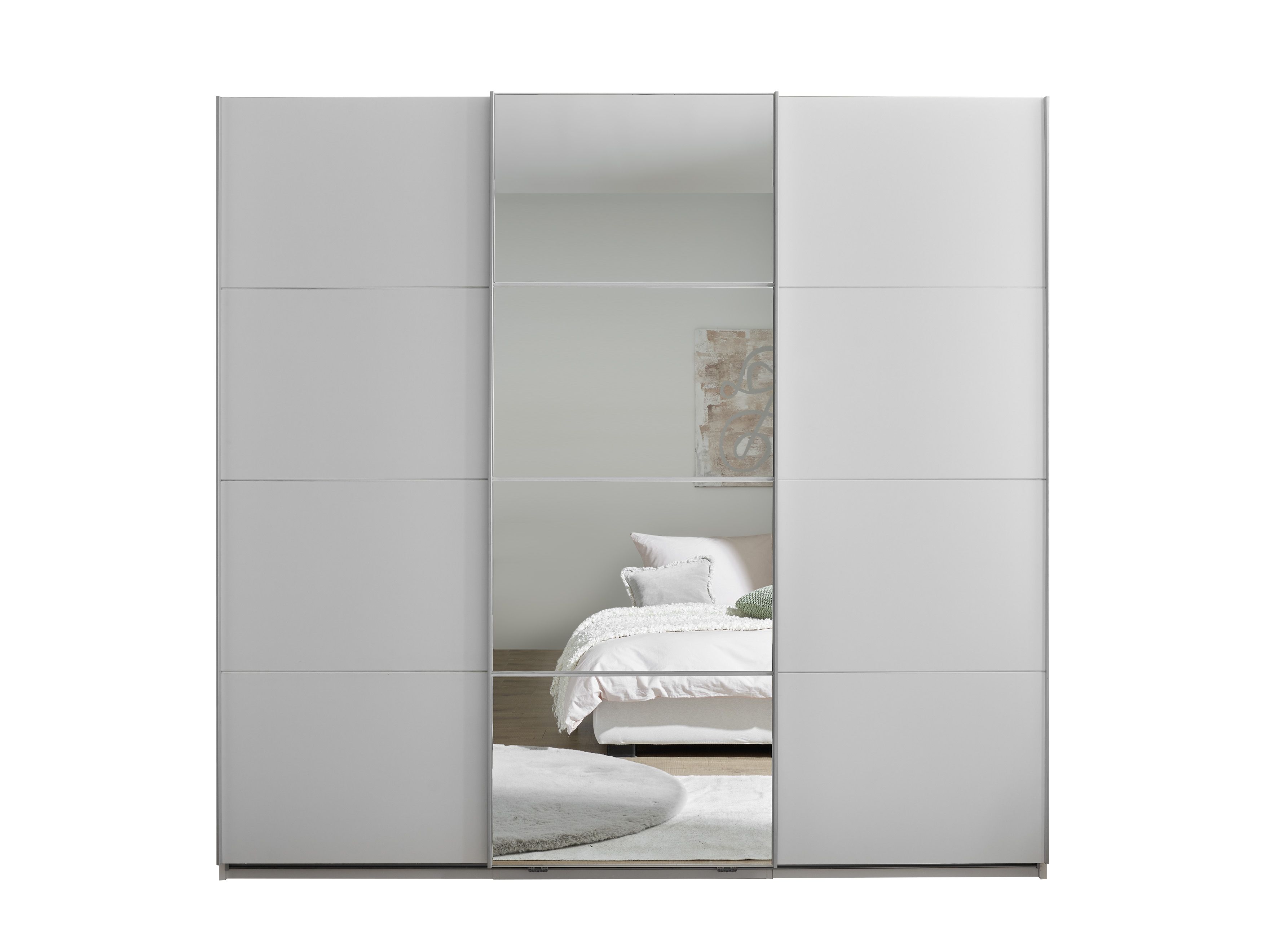 Schwebetürenschrank, weiß - MyStyle 3056