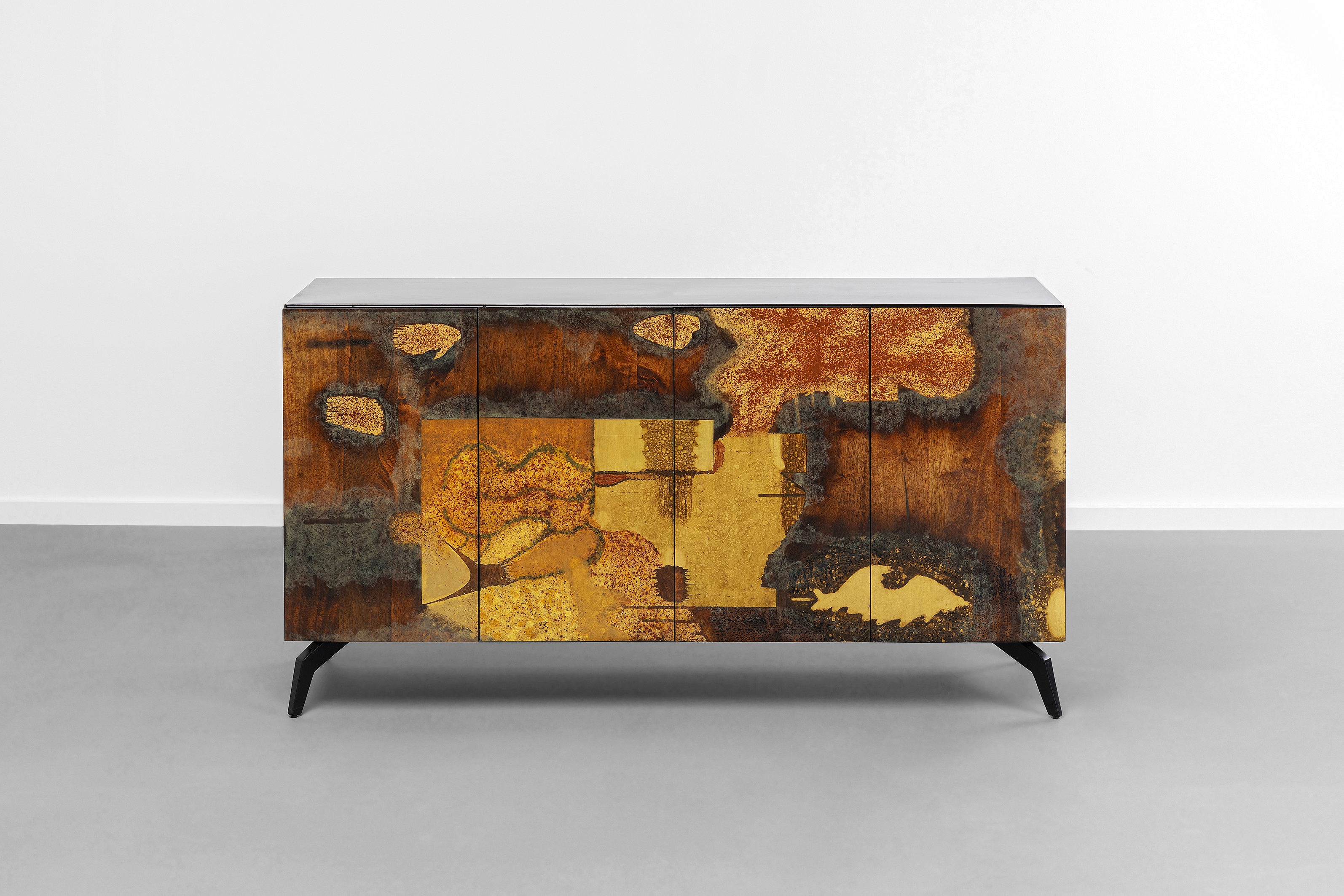 Sideboard Oxy, Mango Massivholz lackiert - Oxy