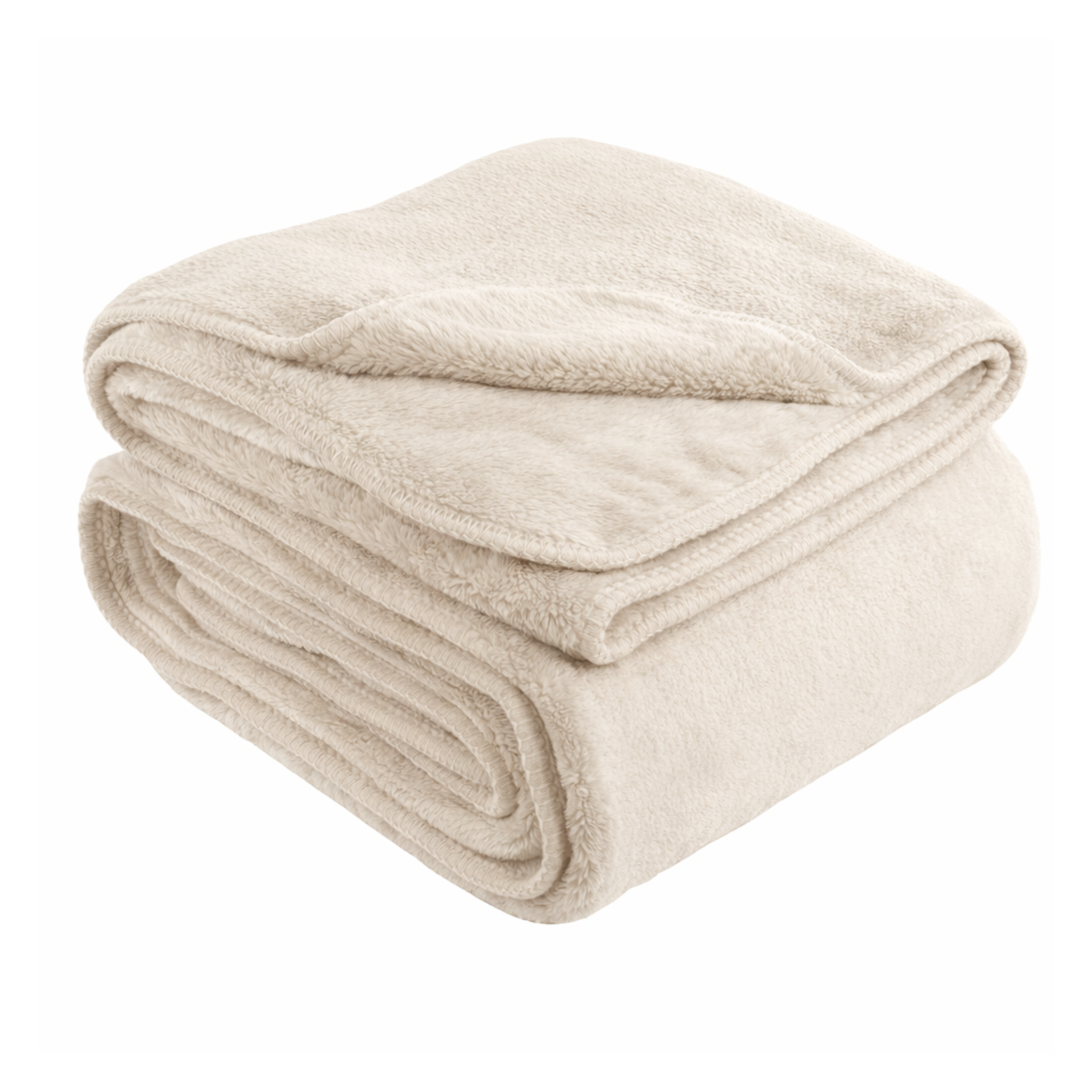 Wohndecke "Cashmere Deluxe", ca. 150x200 cm, Natur - 