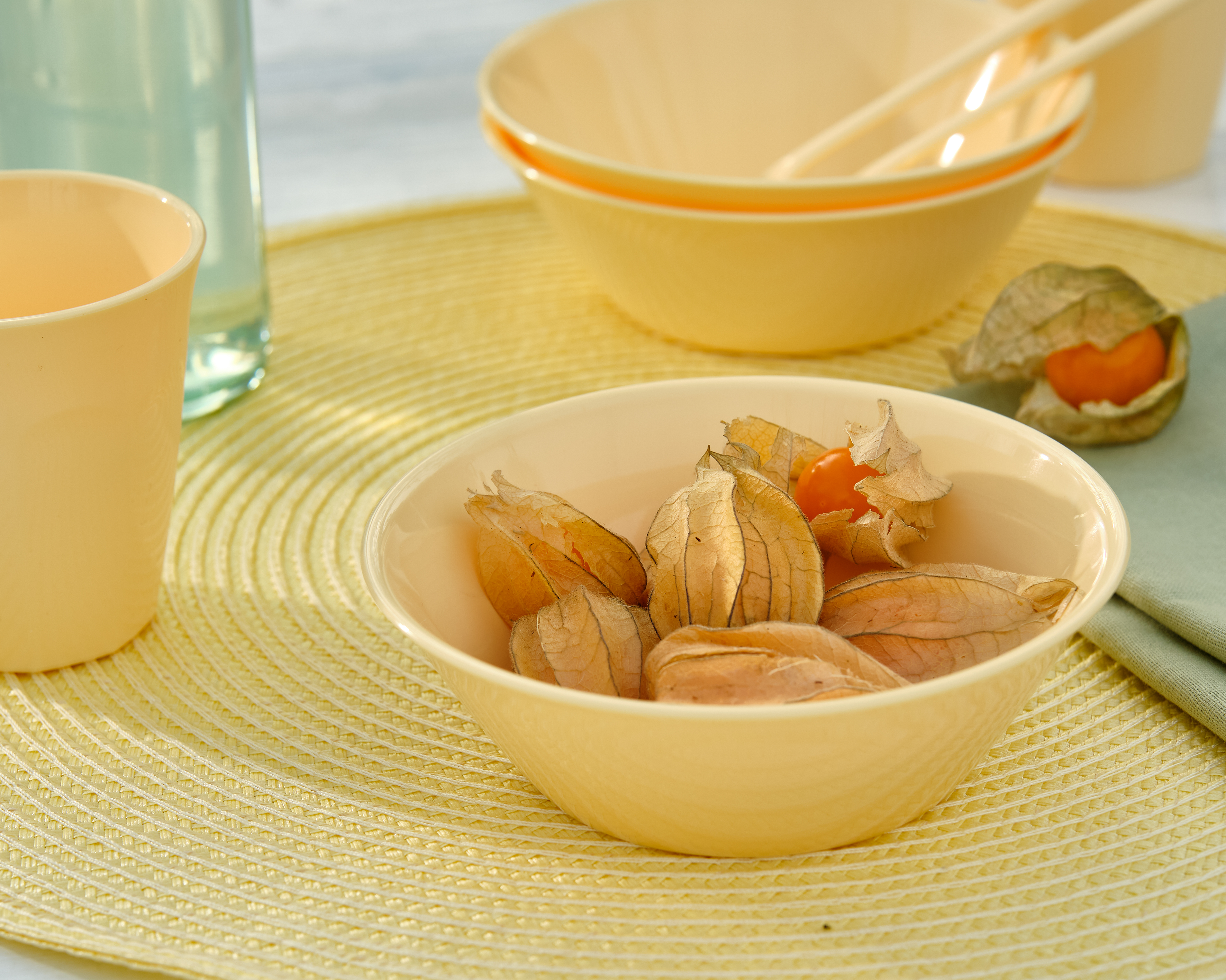 Schale 250ml, sweet yellow - hochglänzend, stapelbar, leicht zu reinigen