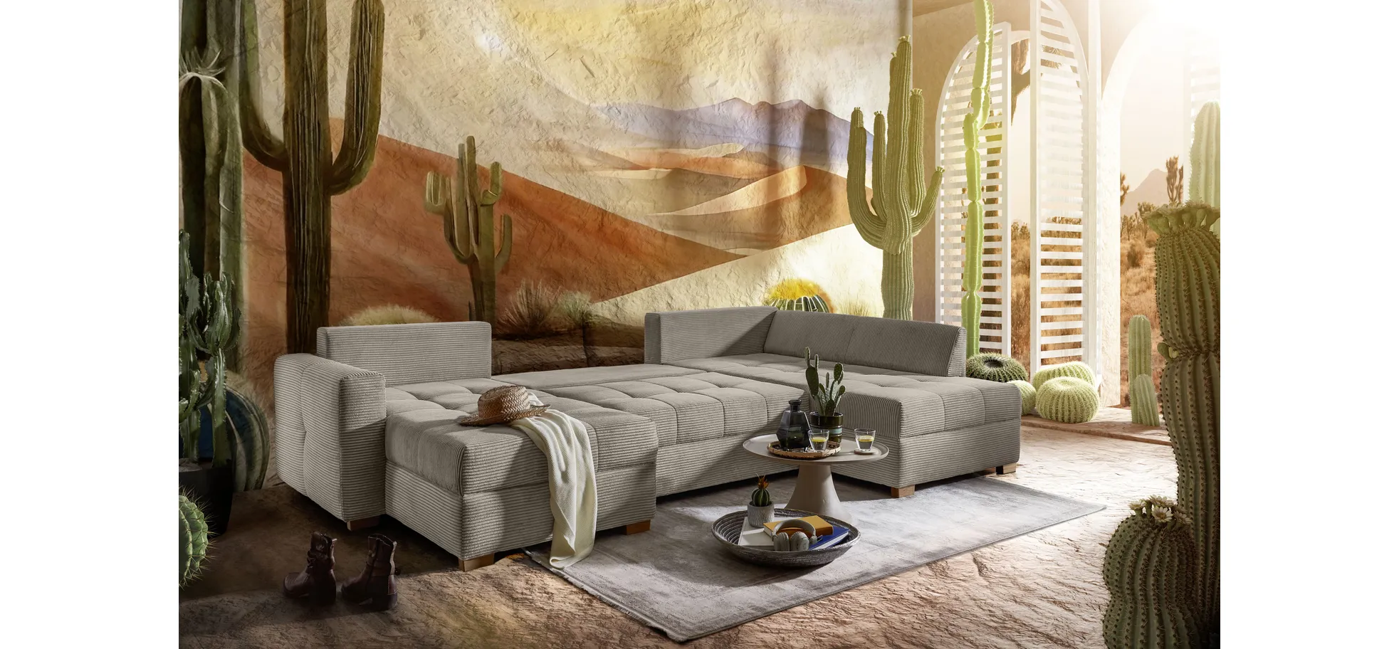 Wohnlandschaft, Schaumpolsterung  - Josy