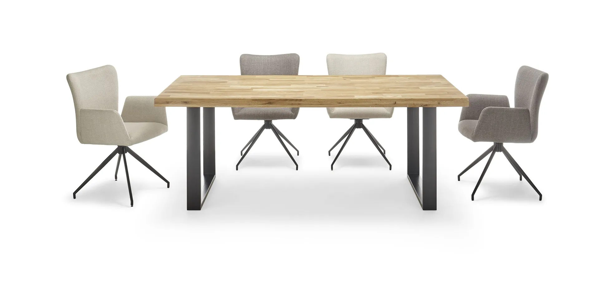 Vierfußstuhl mit Armlehne - Ayla