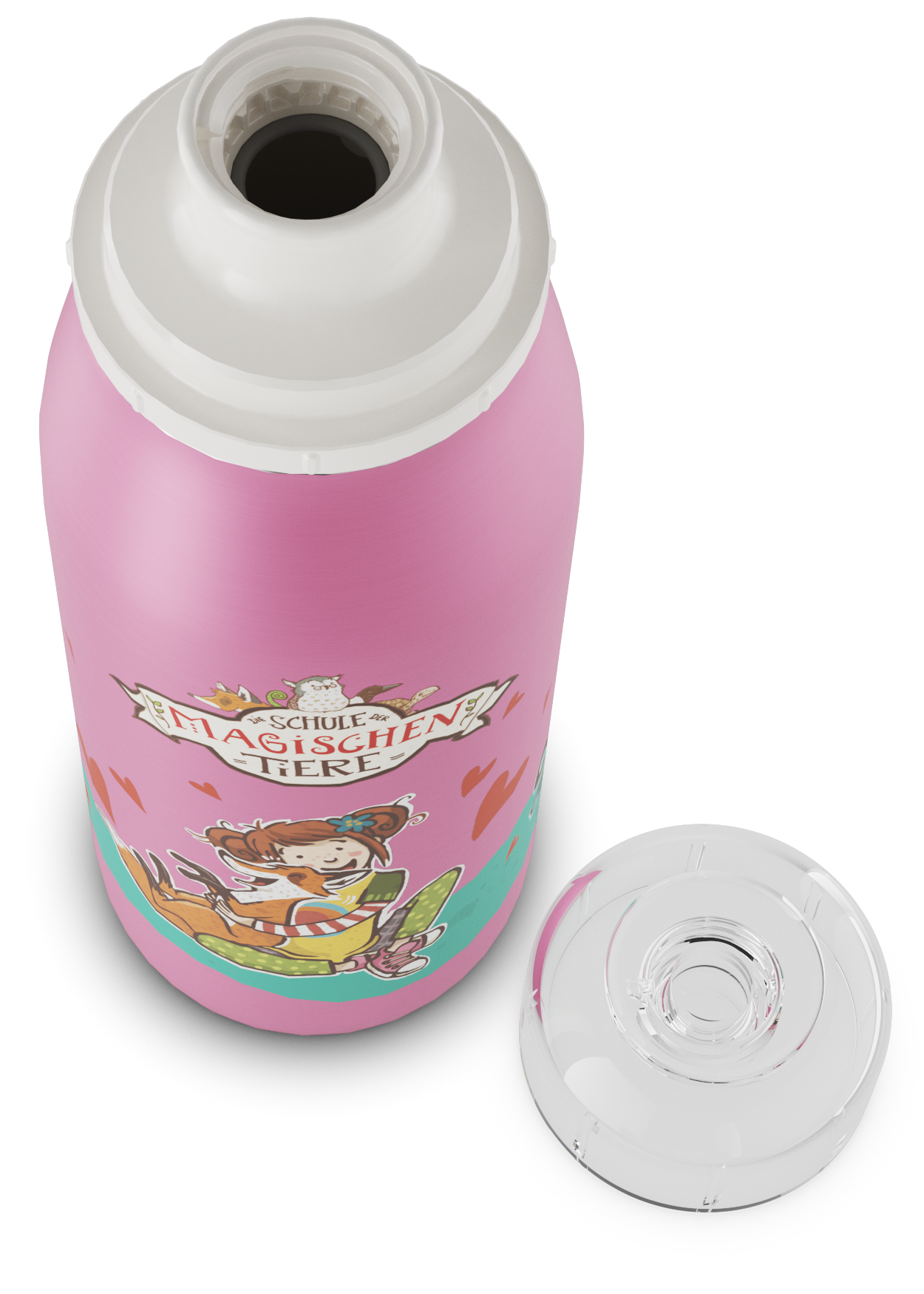 Isolier-Trinkflasche, ca. 0,65l, Magische Tiere - Kids ISO Bottle