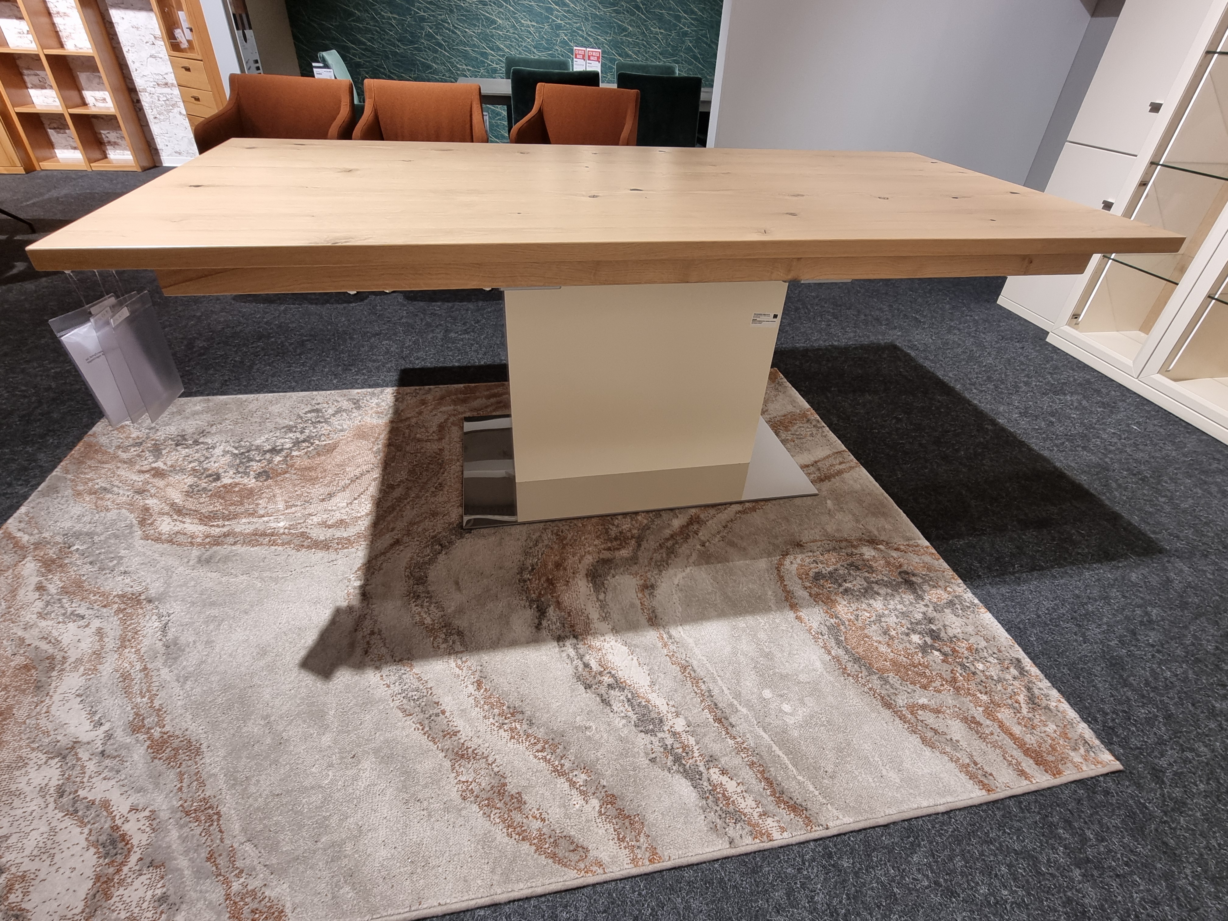 Säulentisch mit fester Platte - FRESNO