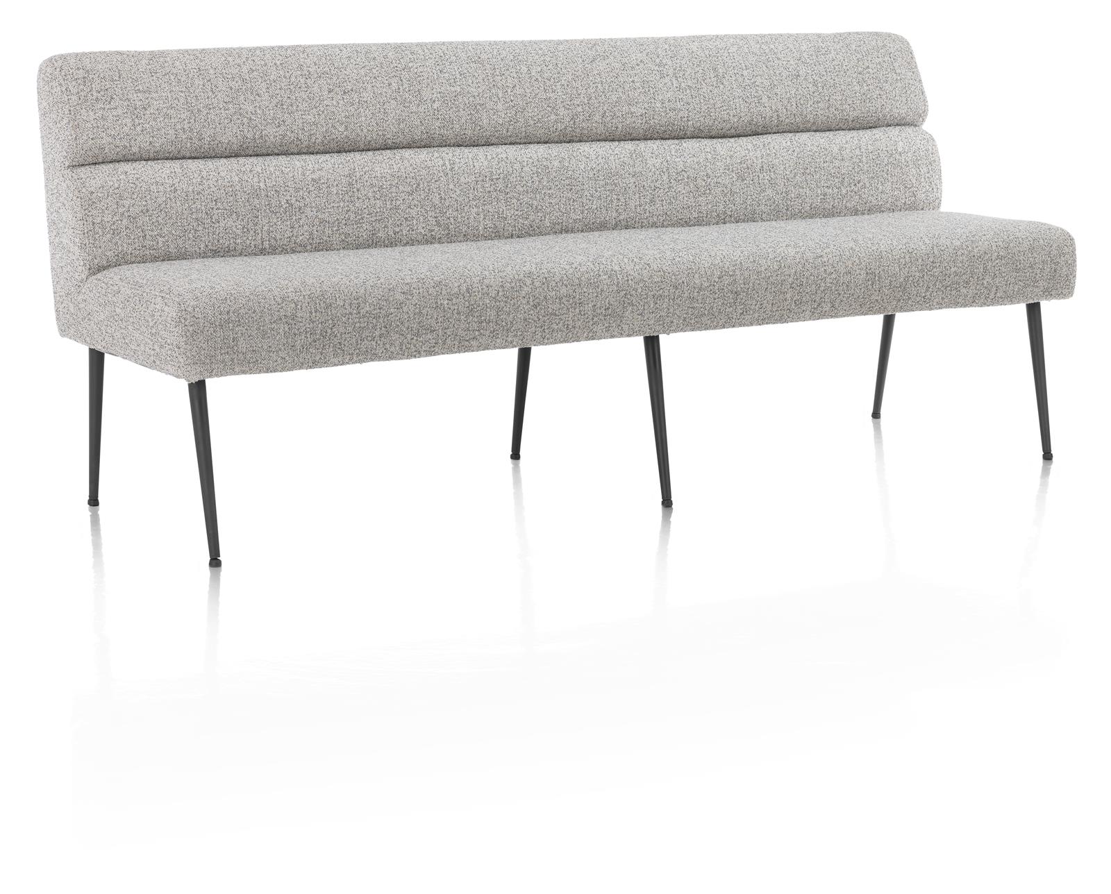 Bank, Grau, 200 cm breit - Jace