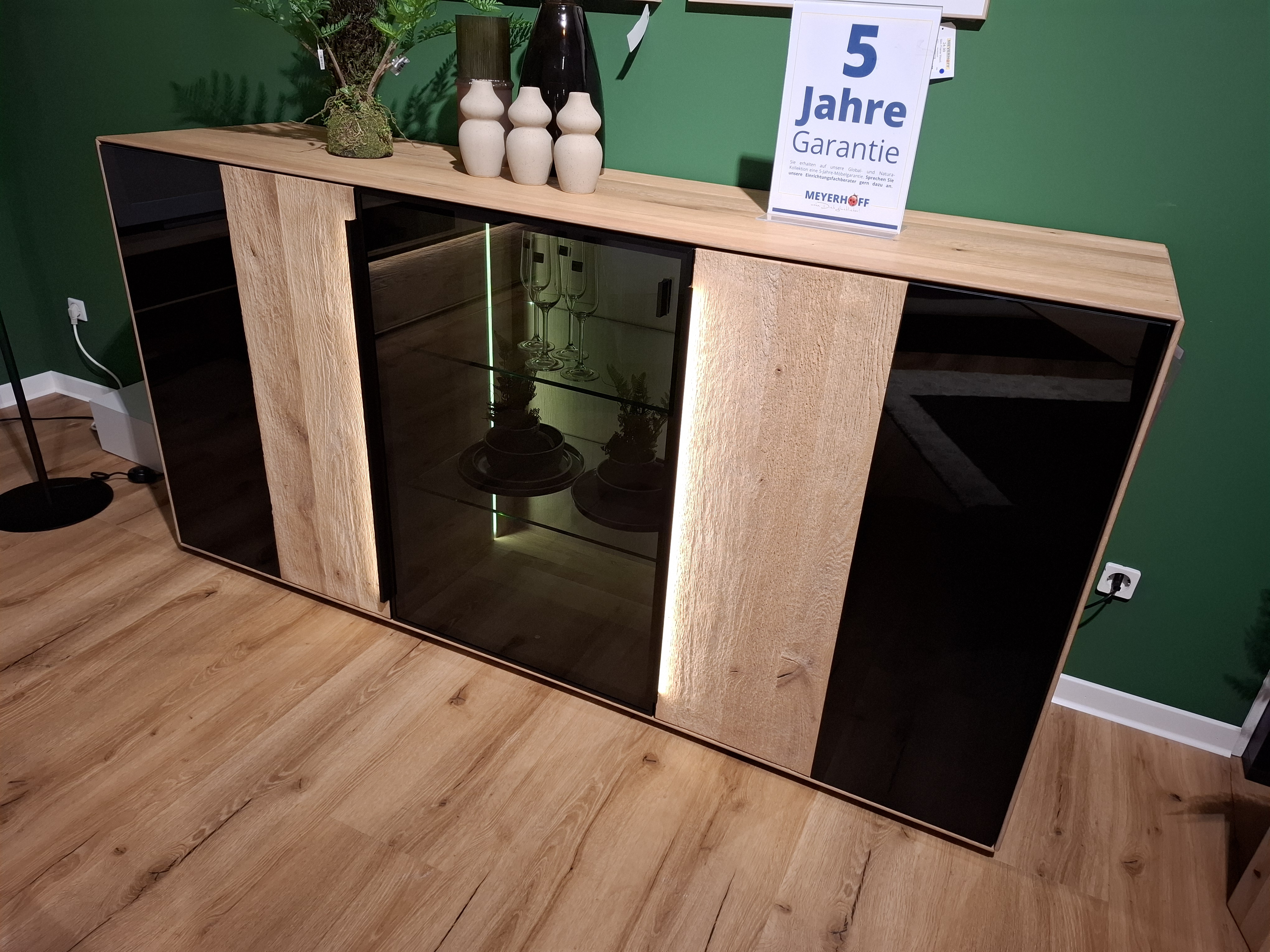 Sideboard, Asteiche massiv bianco - LS24 Floresta