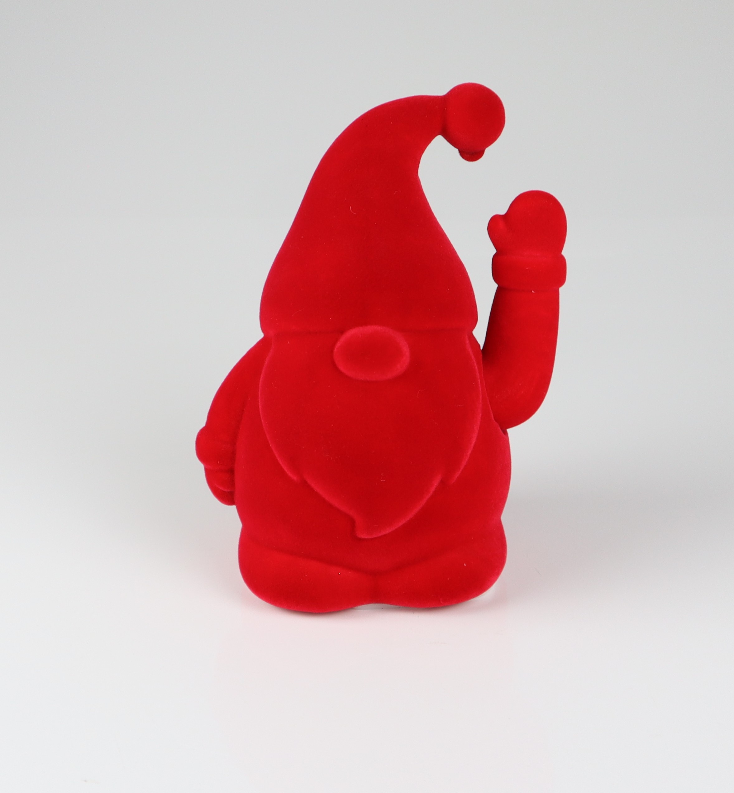 Winke Wichtel rot - Flock Kunstst. 12x17cm
