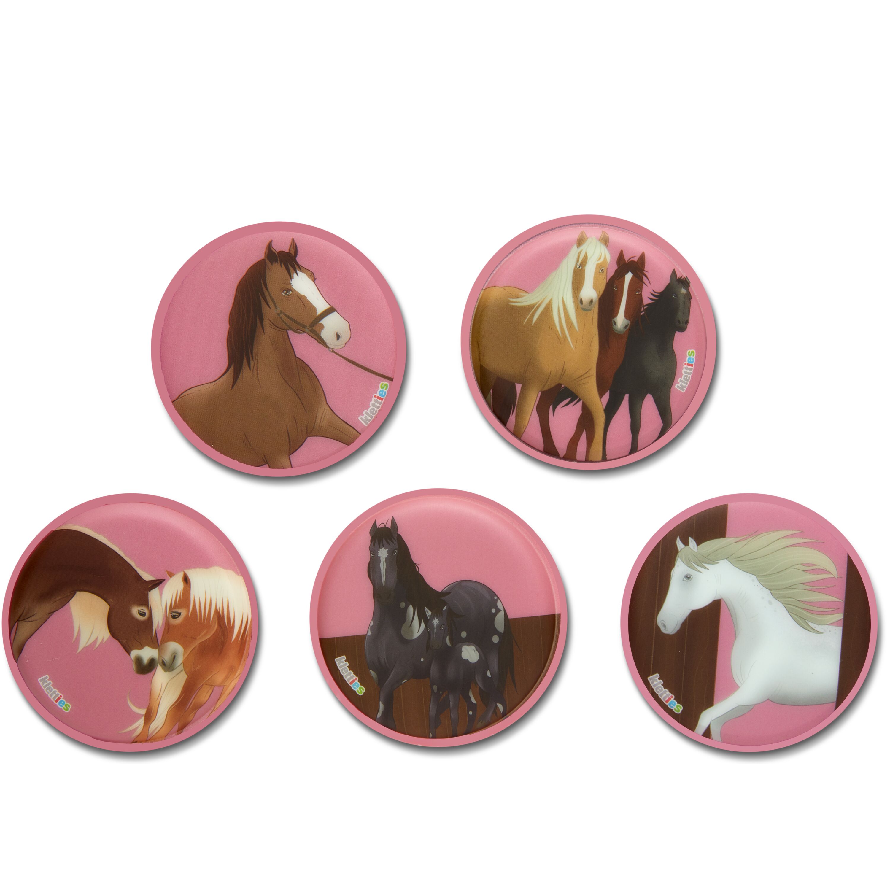 ergobag Klettiesset Pferde im Galopp - 5-tlg.