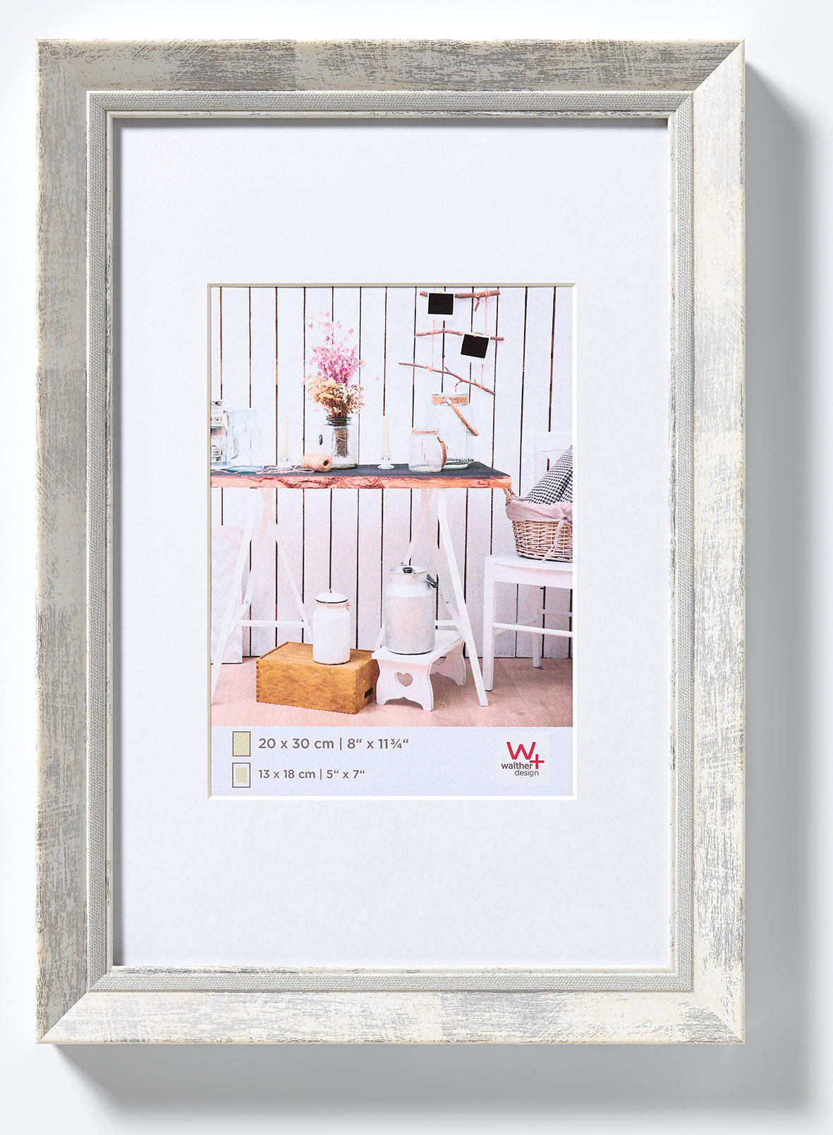 Bilderrahmen, Chalet, Design - 50X70 cm WEISS