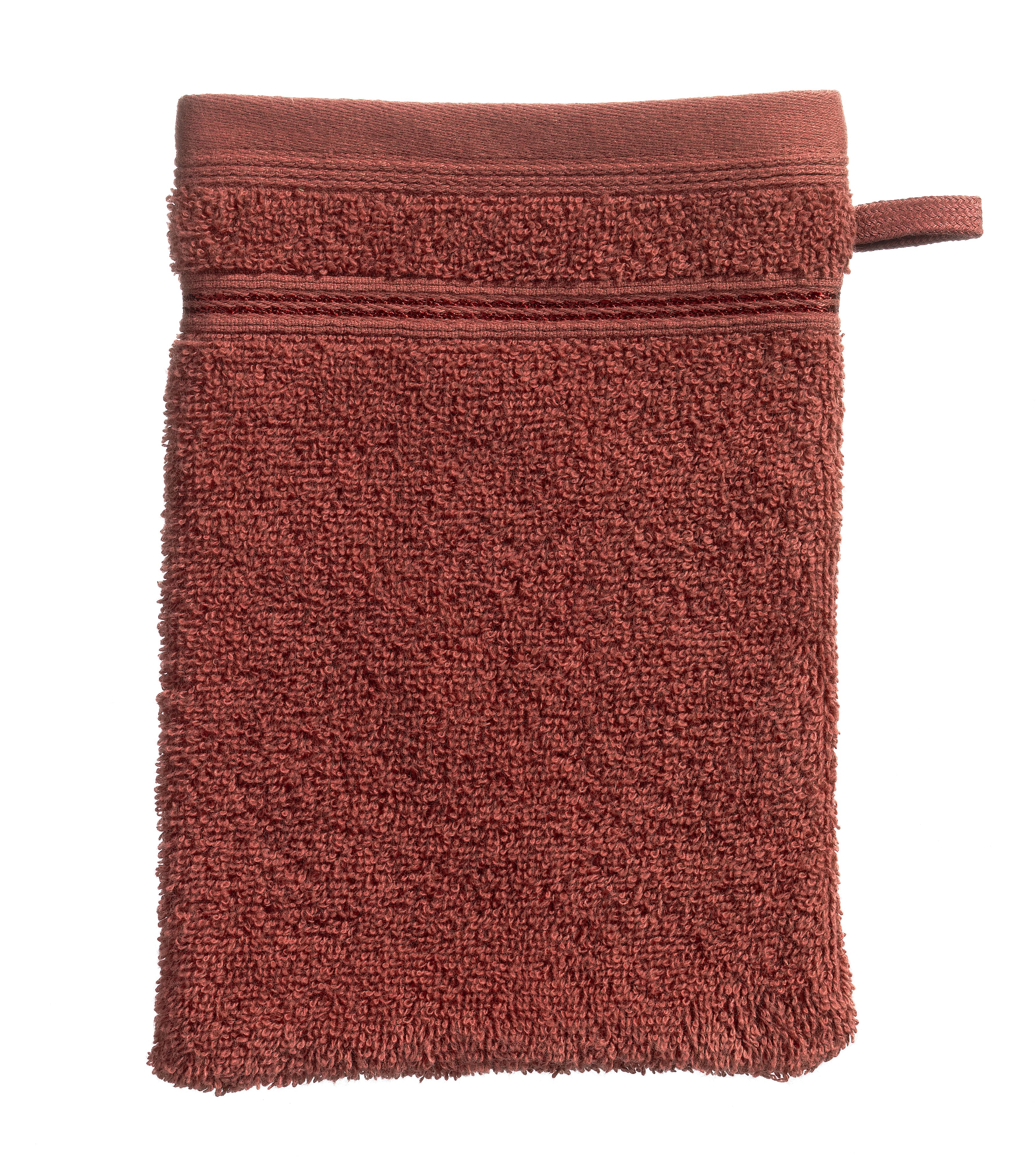 Waschhandschuh Casea Natürlich Alicante, 15x21 cm - terra