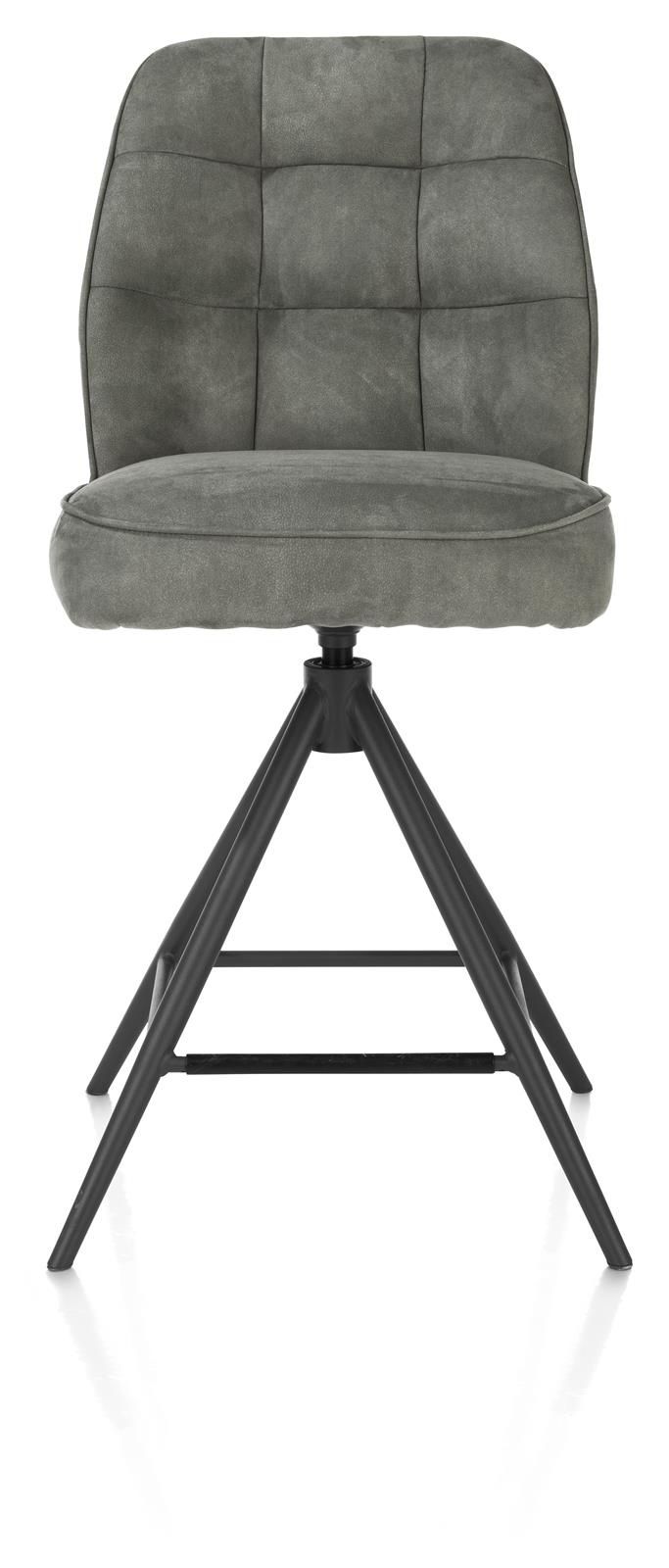 Tresenstuhl, Stoff Olive, drehbar - Bell