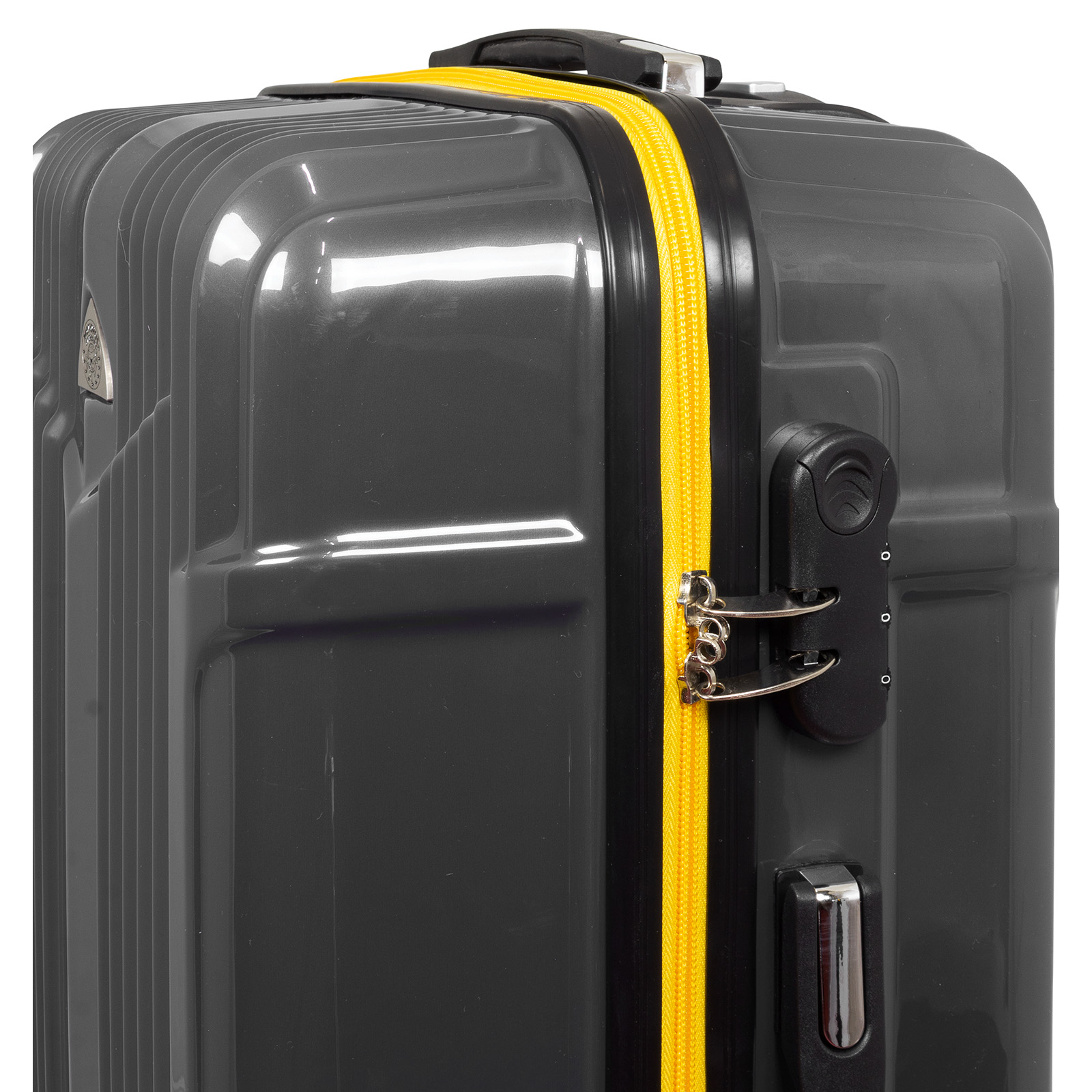 Koffer Daytona, mittel - ca. 68x43x24cm, Doppelräder, anthrazit