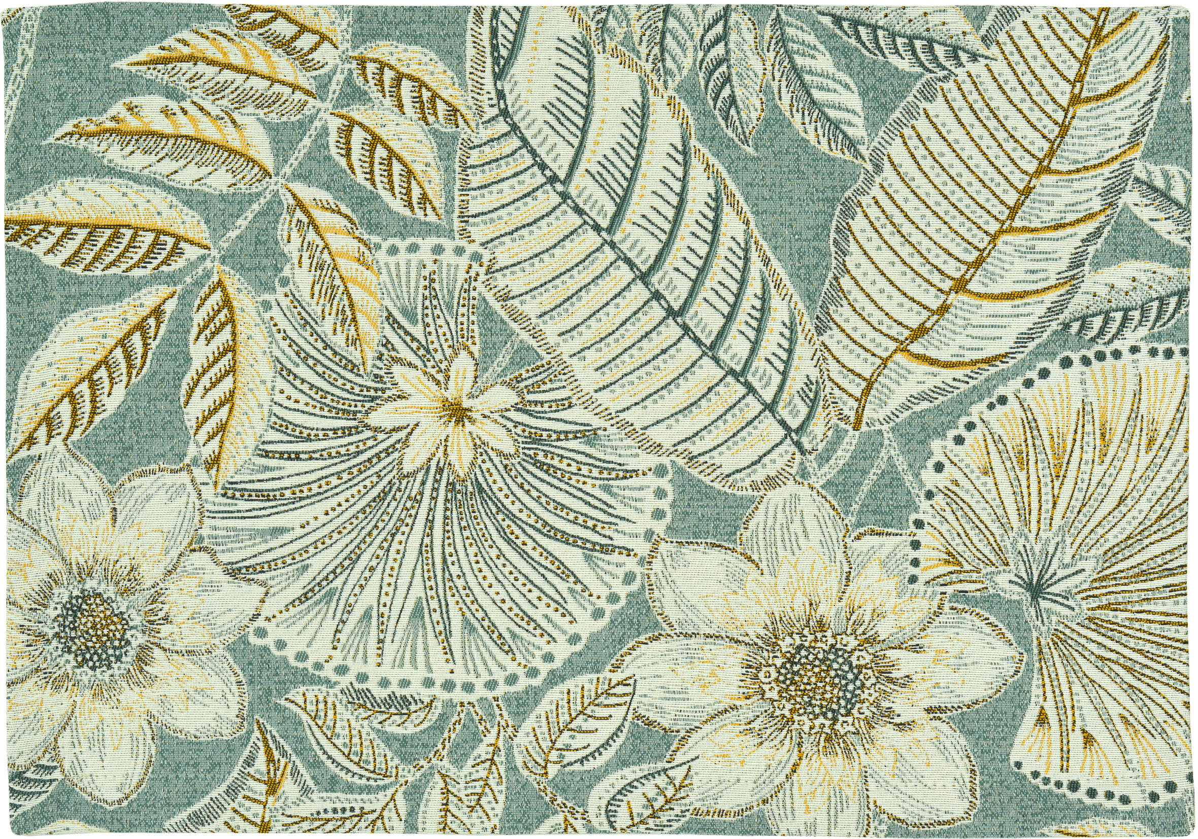 Tischset Sheyla - 35x50cm, aqua