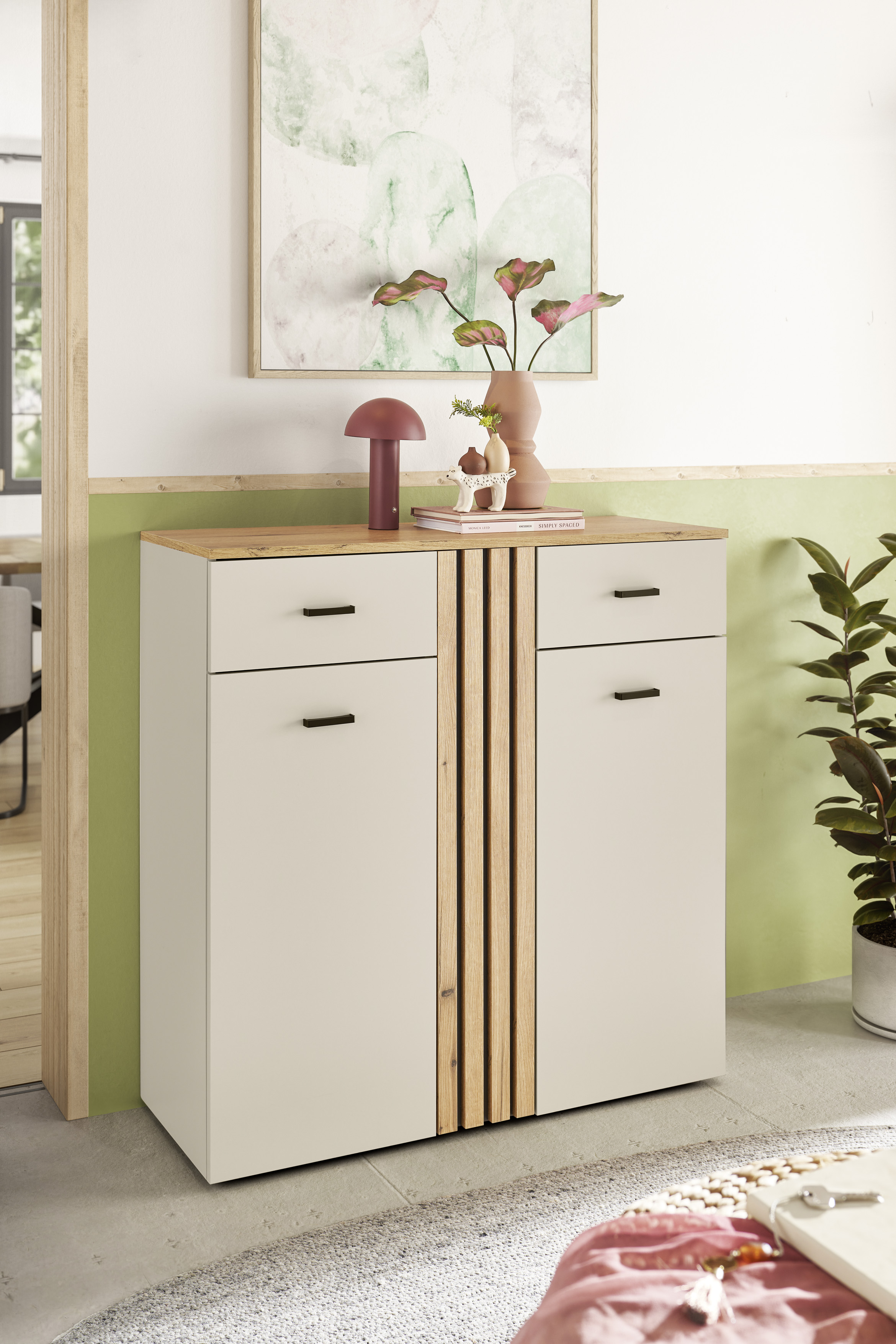 Schuhkommode, Kaschmir - MyStyle 6013