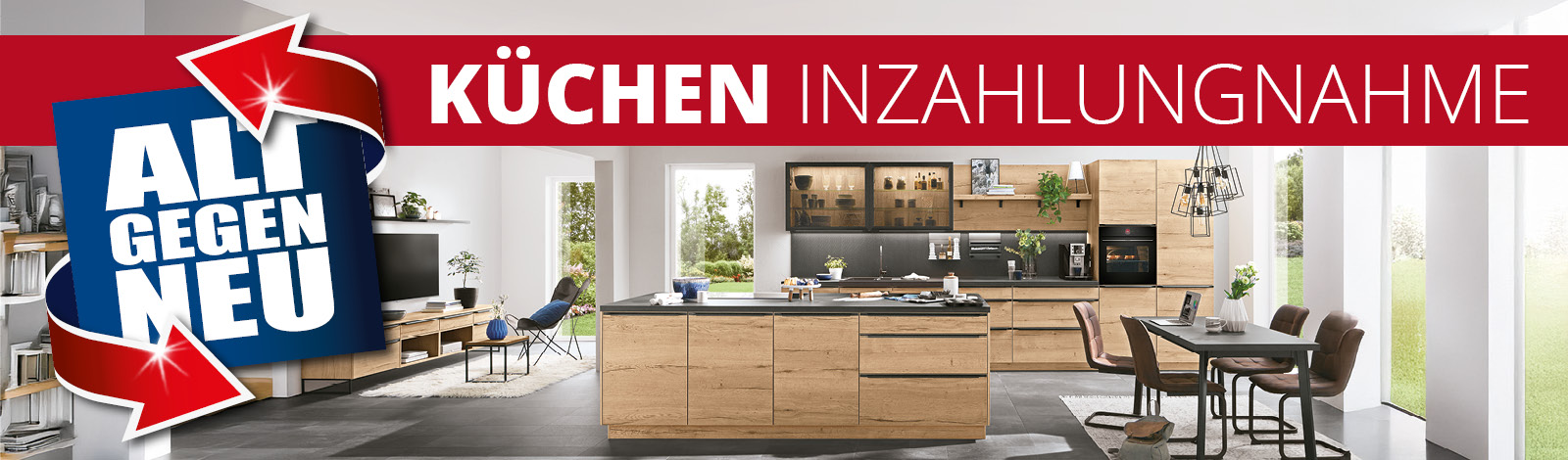 Küchen Inzahlungnahme Aktion • Bis zu 4000 € Prämie