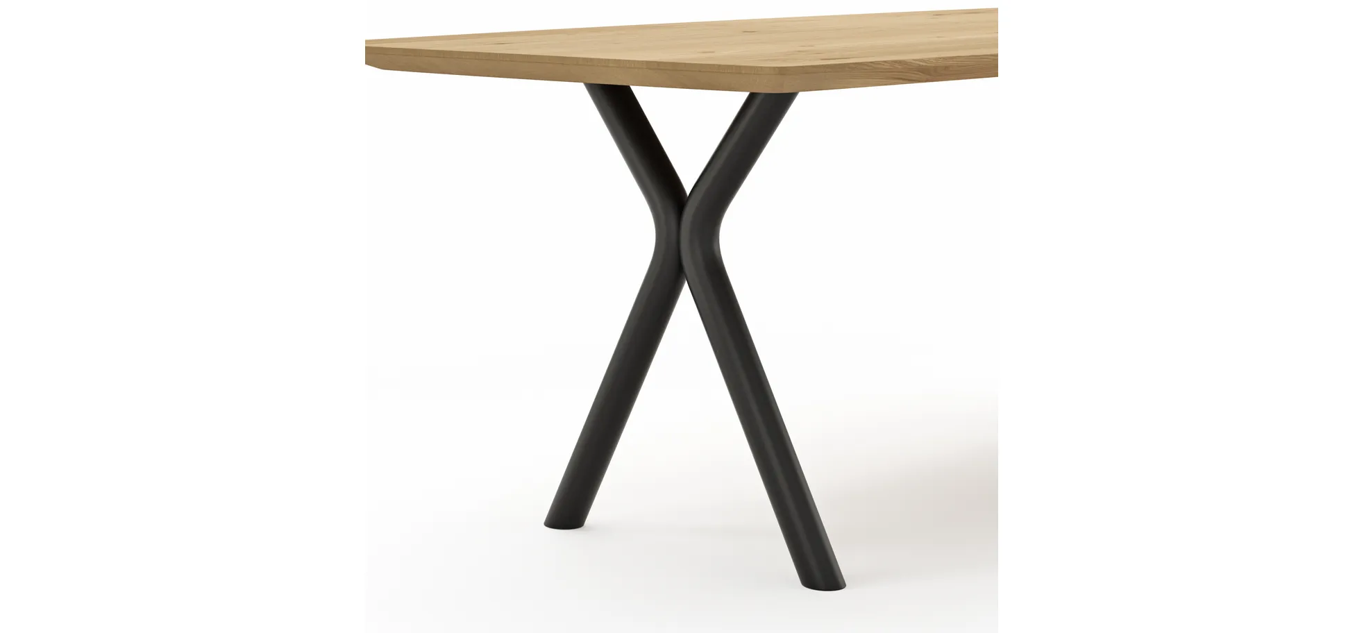 Esstisch 3150 - LB ca. 180x100 cm, Eiche massiv geölt