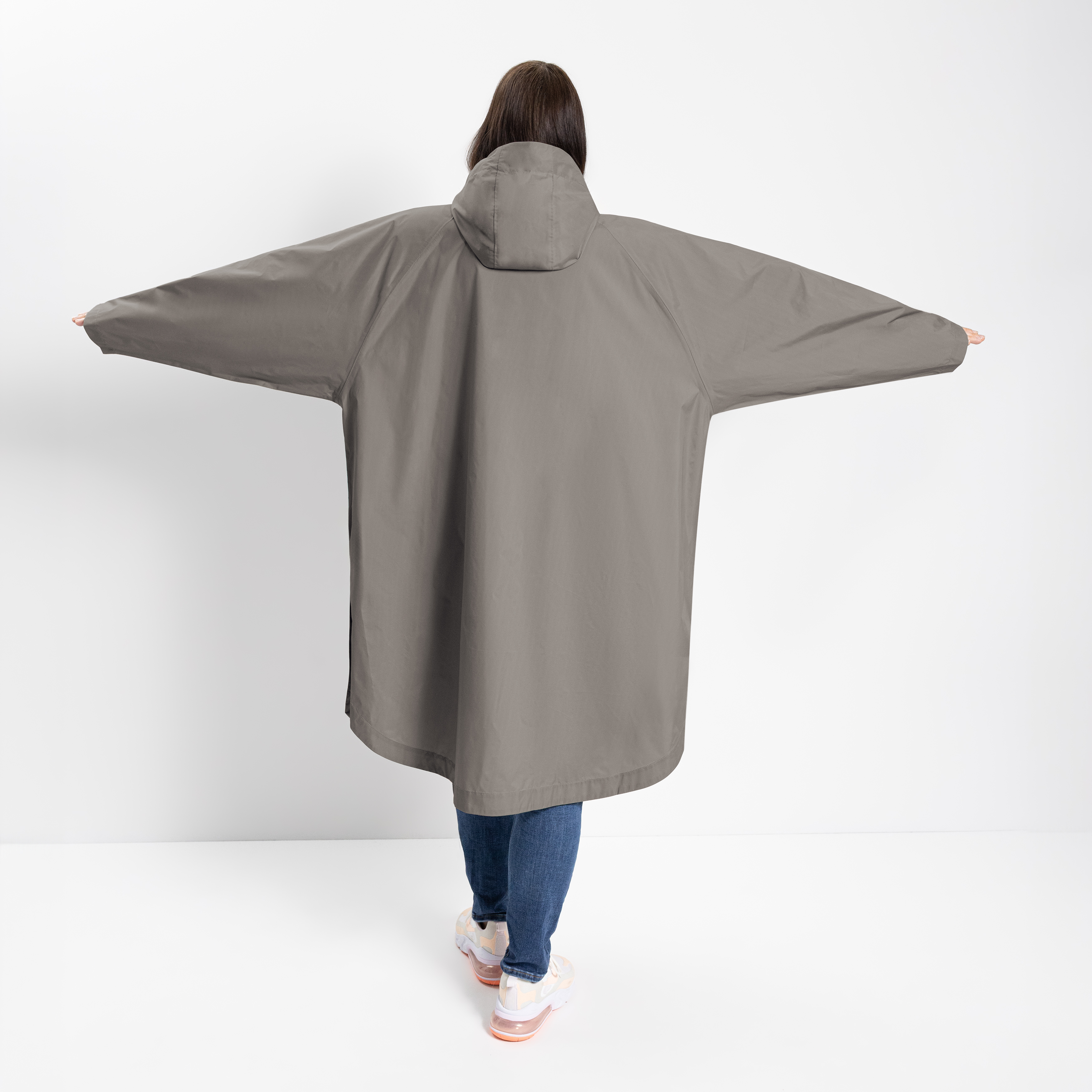 reisenthel, mini maxi regencape - dark taupe