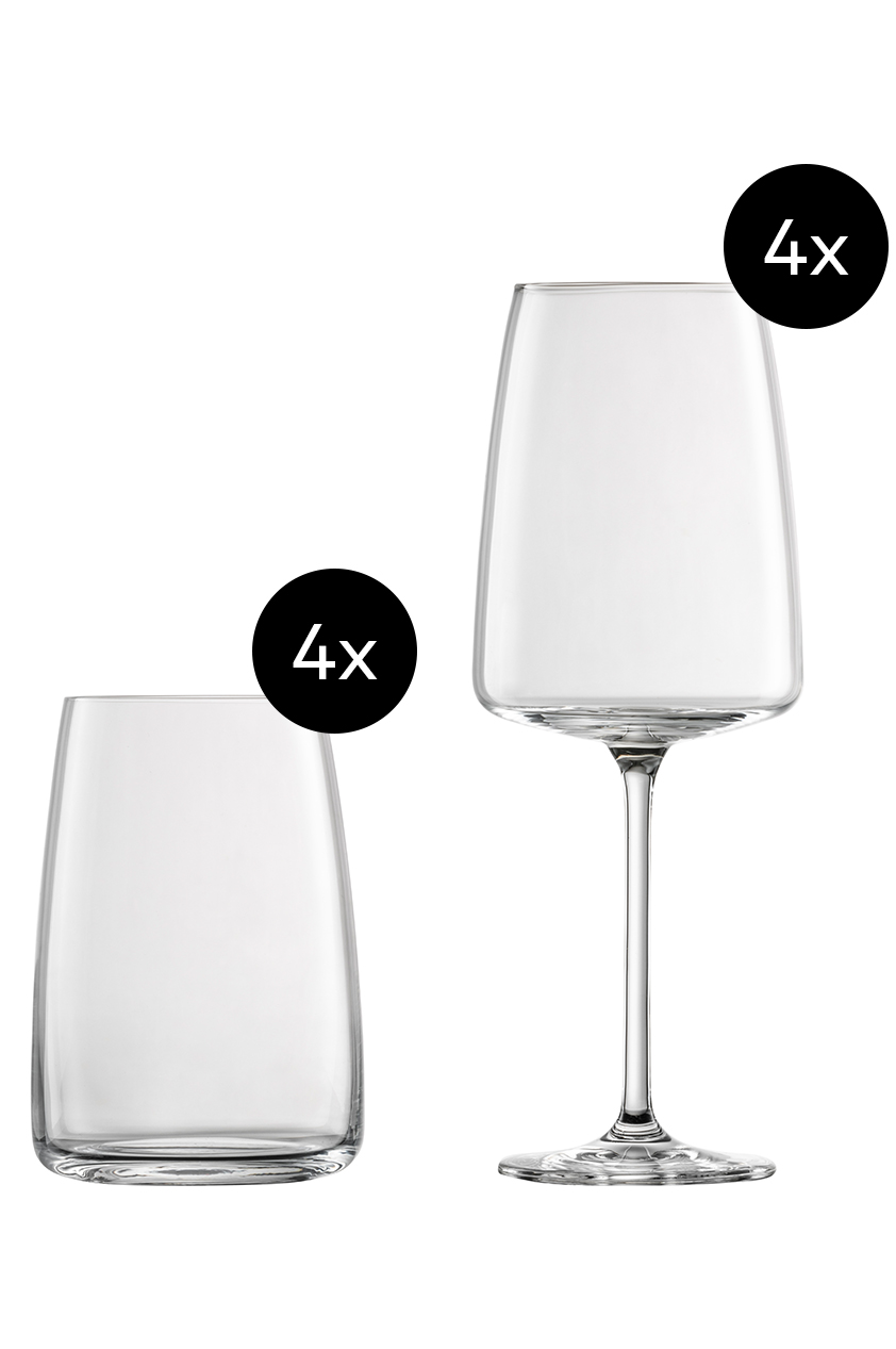 Gläserset, 8-er - Vivid Senses