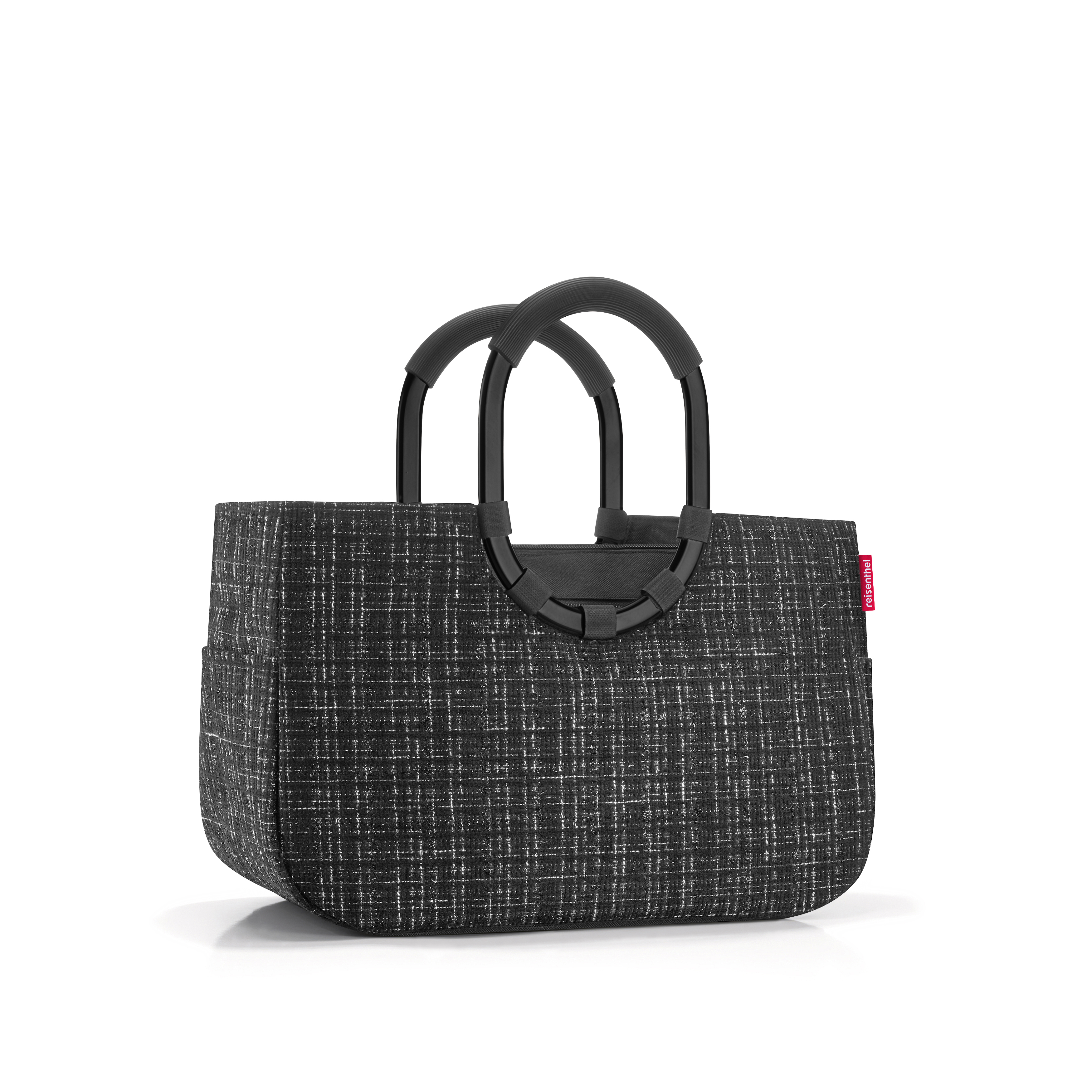 reisenthel, loopshopper M - bouclé black
