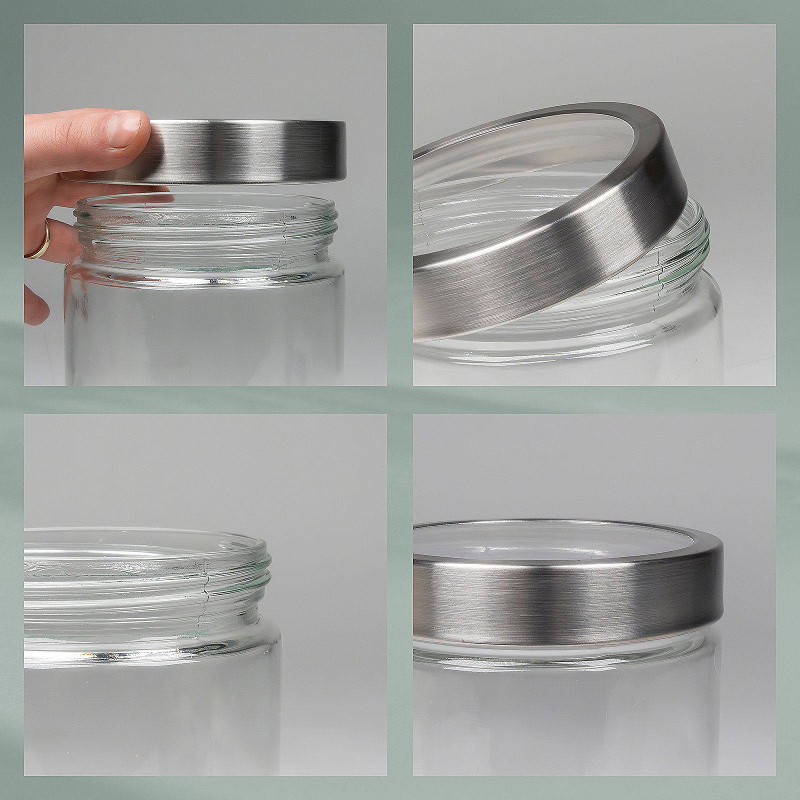 Vorratsdose Kara 17x11 cm - Glas transparent
