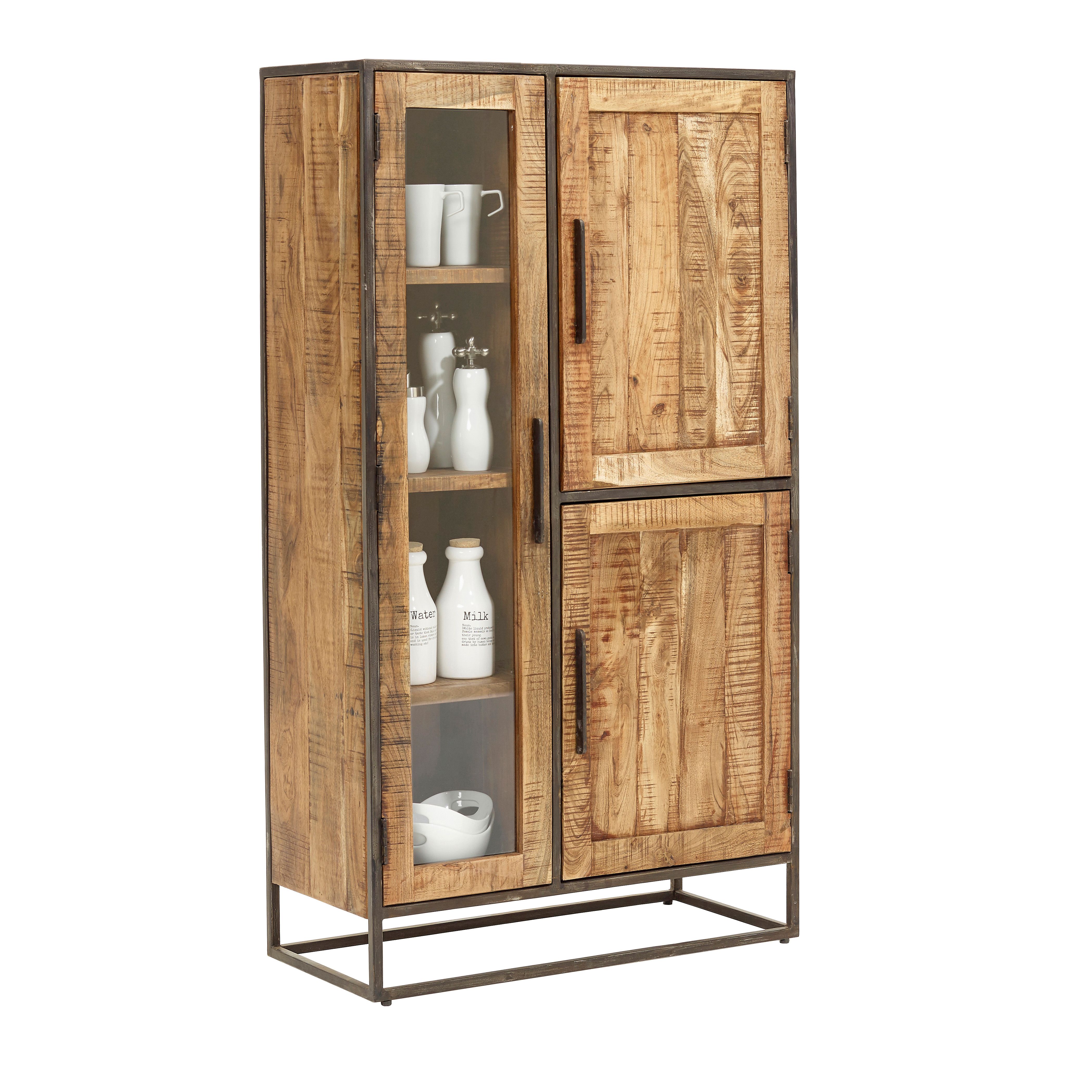 Highboard, Akazie massiv - Wajan-S