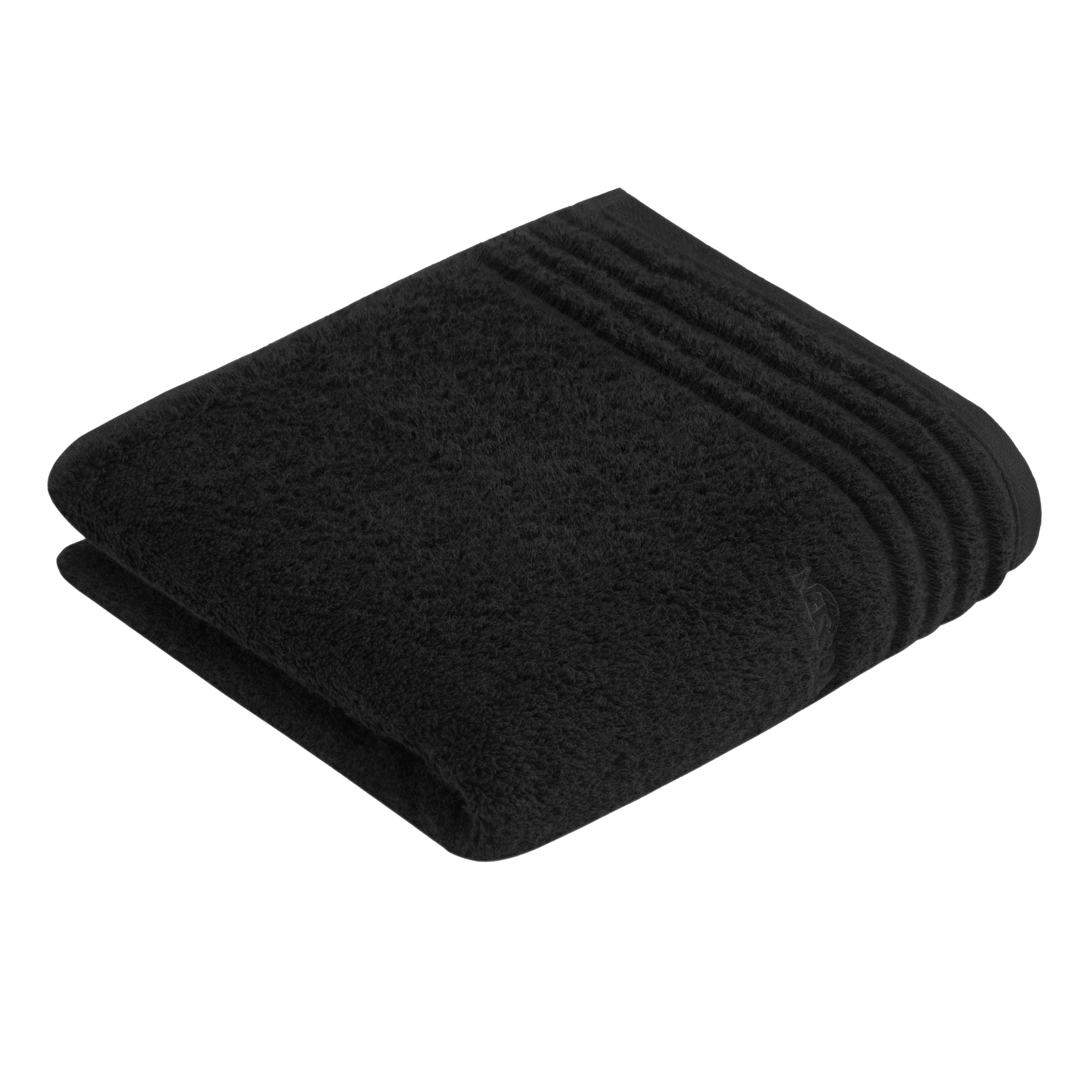 Handtuch Vienna Style Supersoft schwarz - ca. 50 x 100 cm