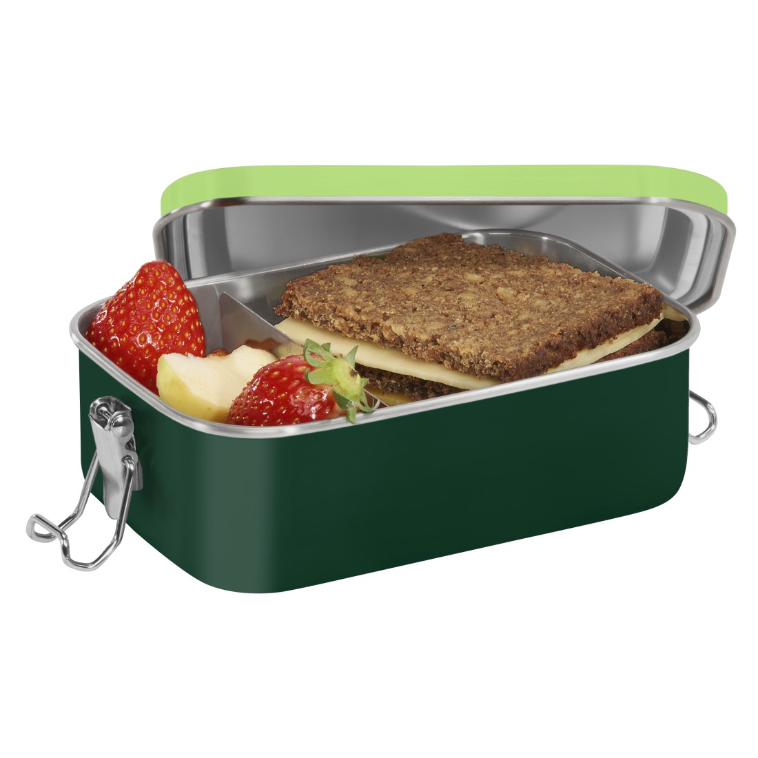 Edelstahl-Lunchbox "Black Cat" - 