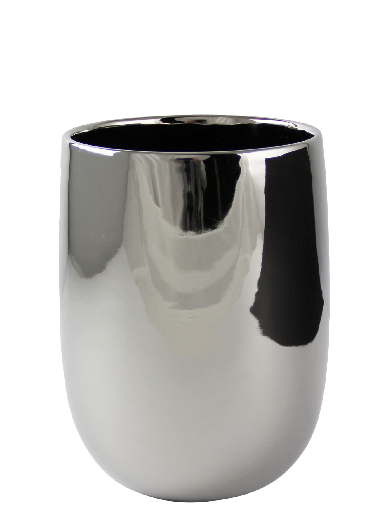 Vase Cabona - silber 16,5cm Ø, 22cm Hoch