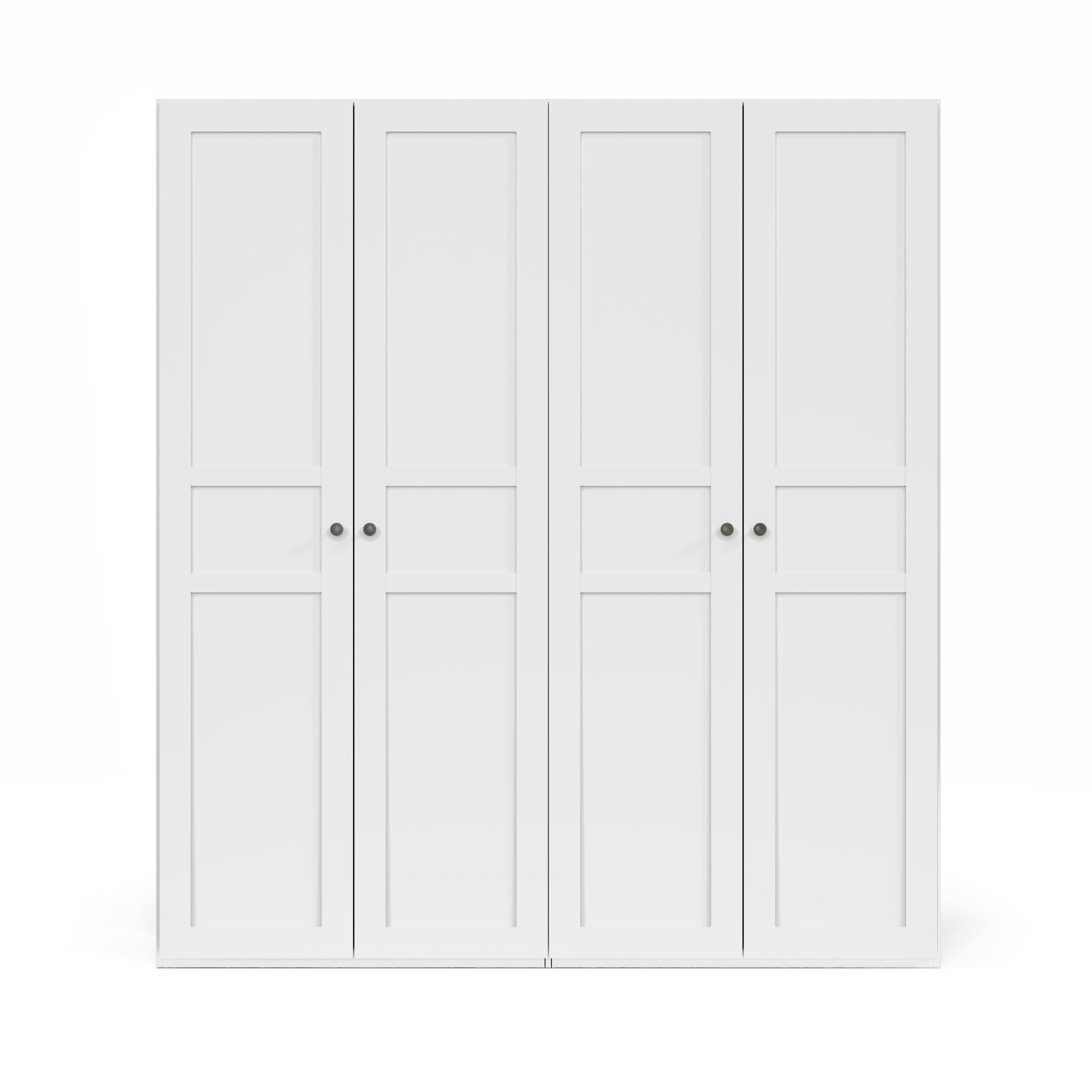 Drehtürenschrank, alpinweiß - MyStyle 3104