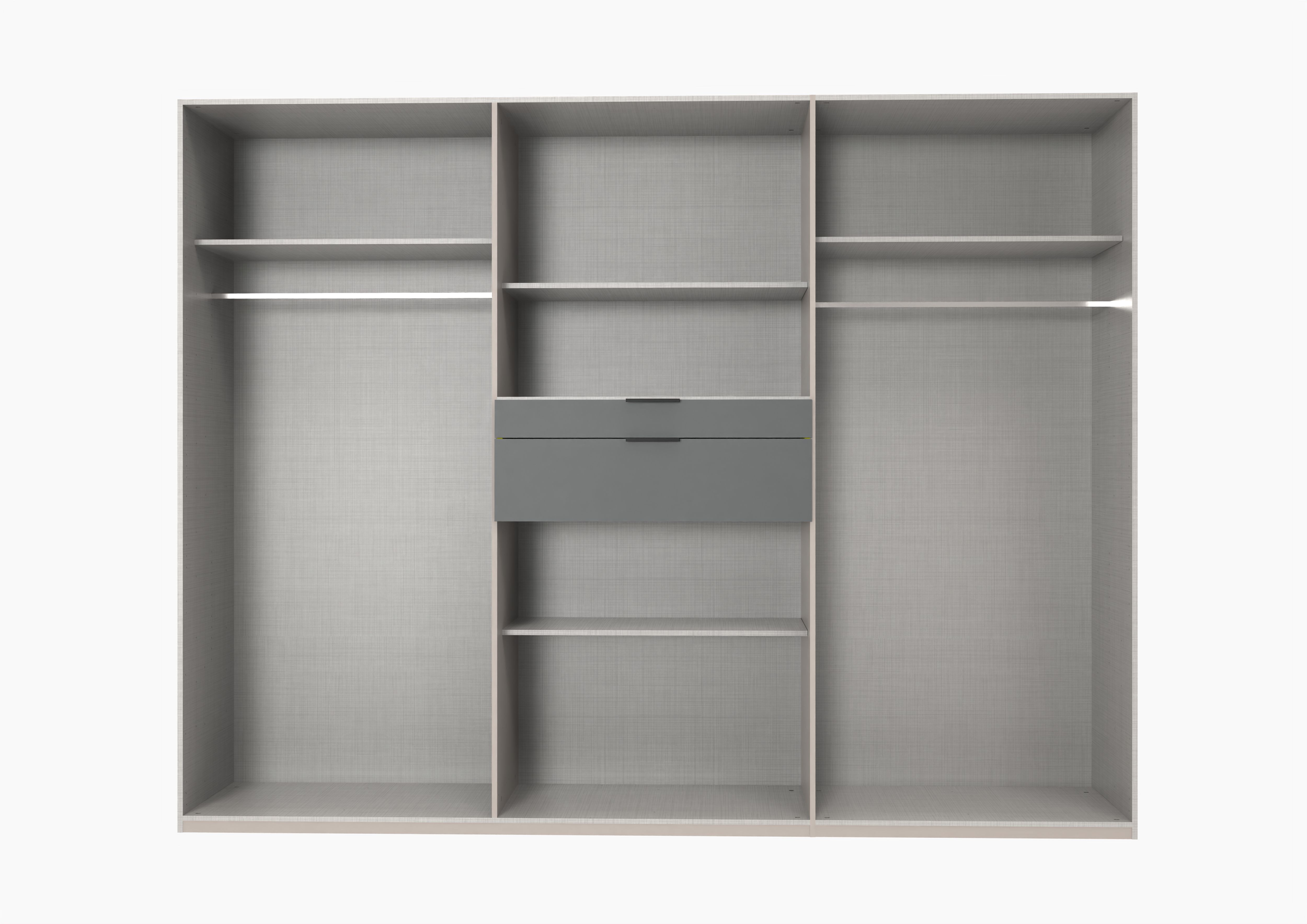 Drehtürenschrank, saharagrau - MyStyle 3074