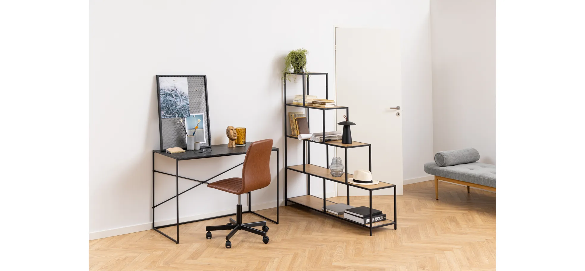 Regal, matt Wildeiche  - Auroa