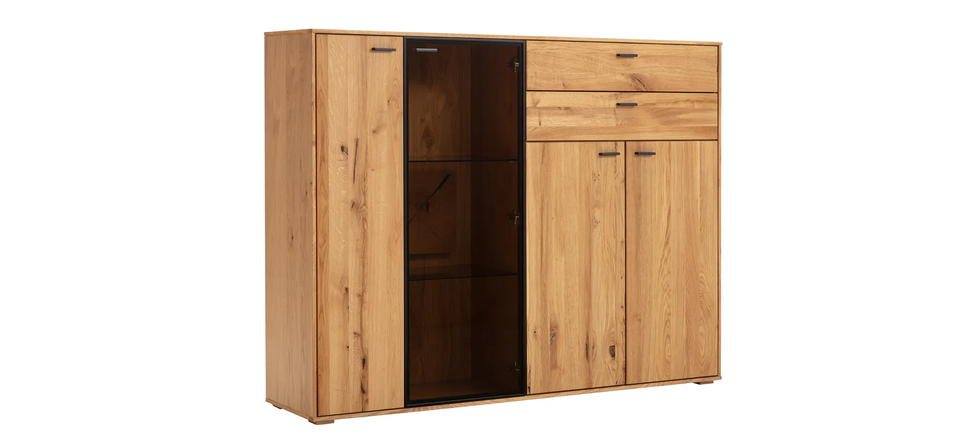 Highboard Fibra - Asteiche massiv