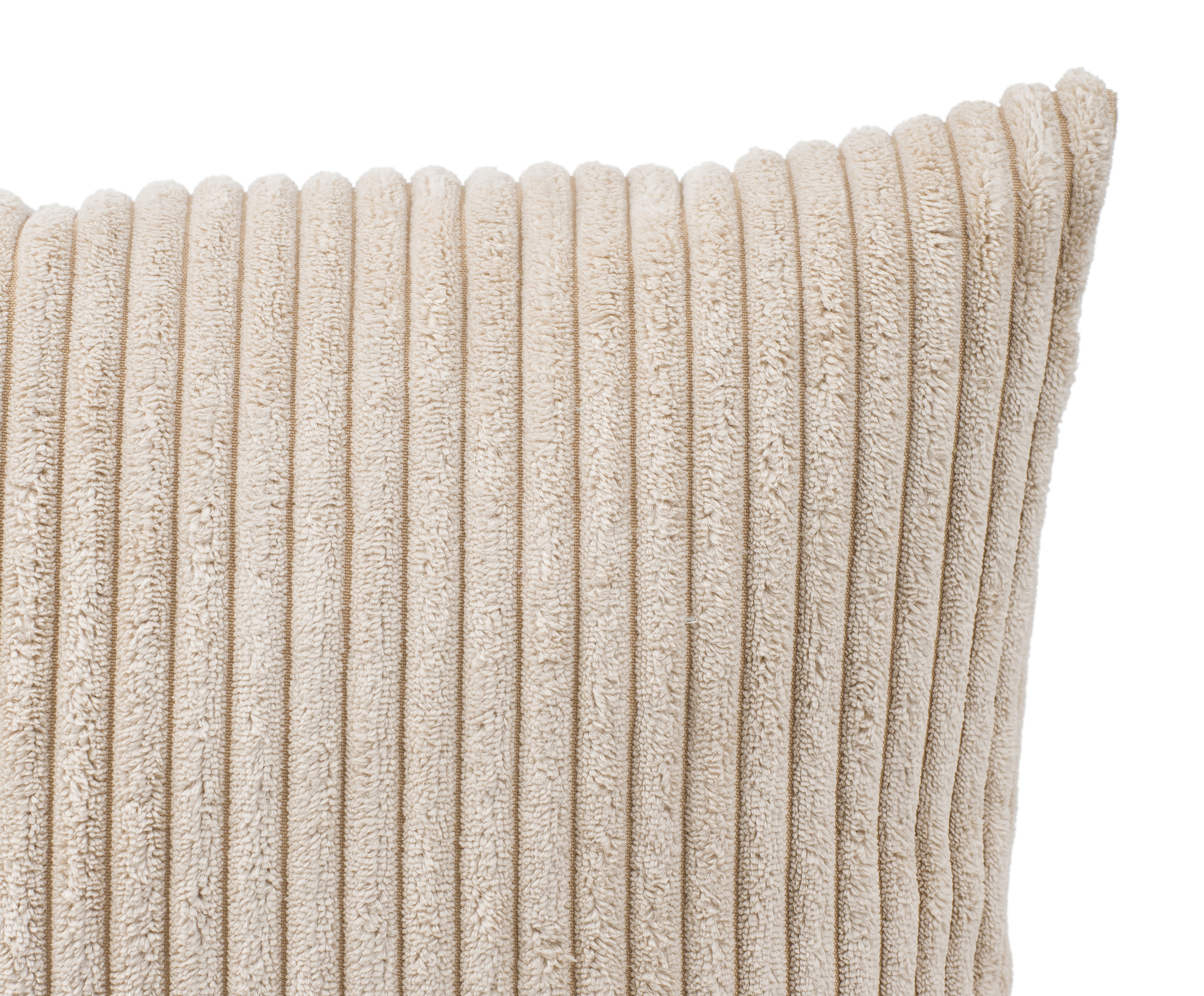 Kissenhülle Anafi, cordoptik - 100% polyester, 50x50cm, creme