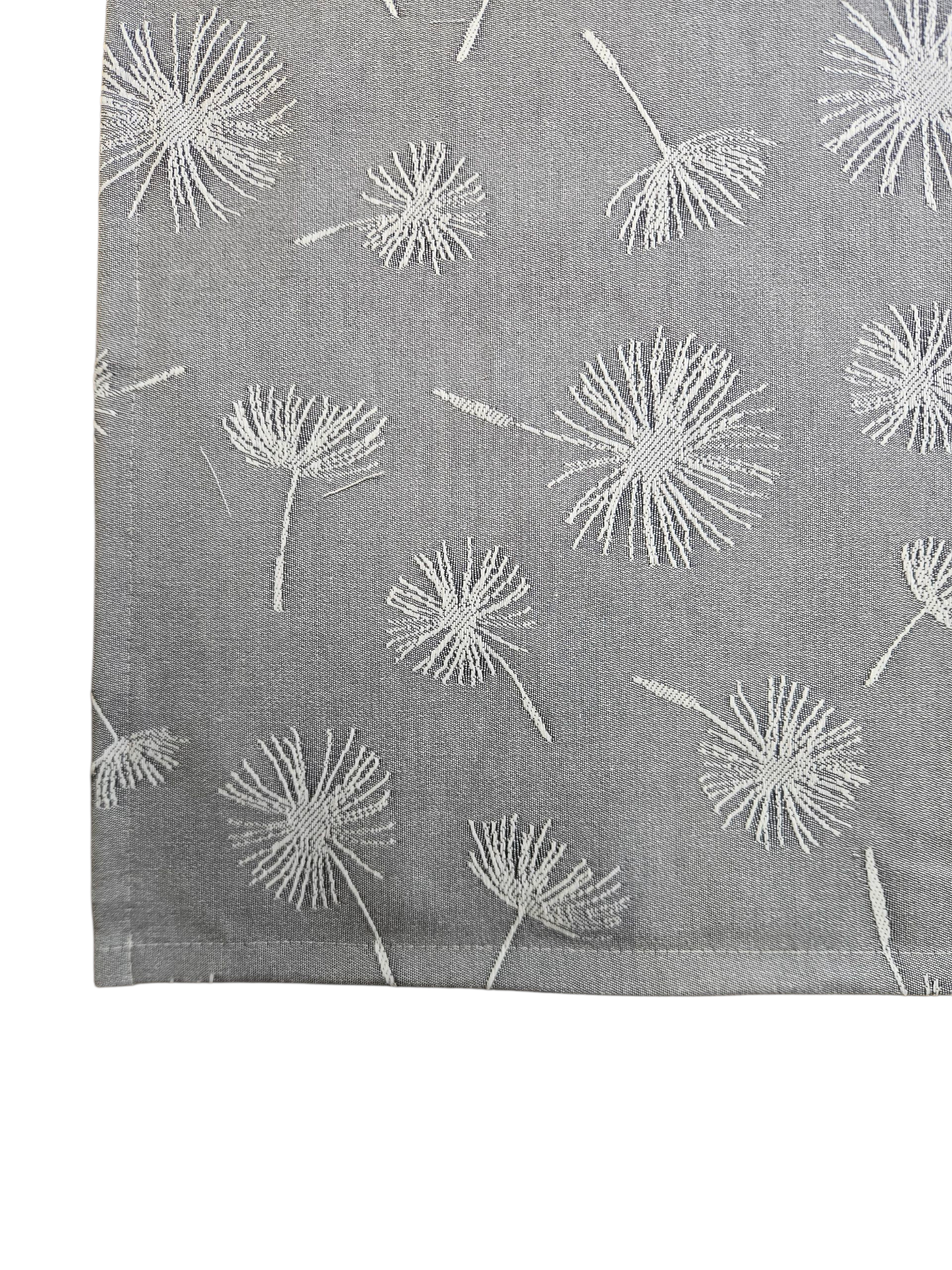 Tischläufer 50x140 cm - Pusteblume, grau